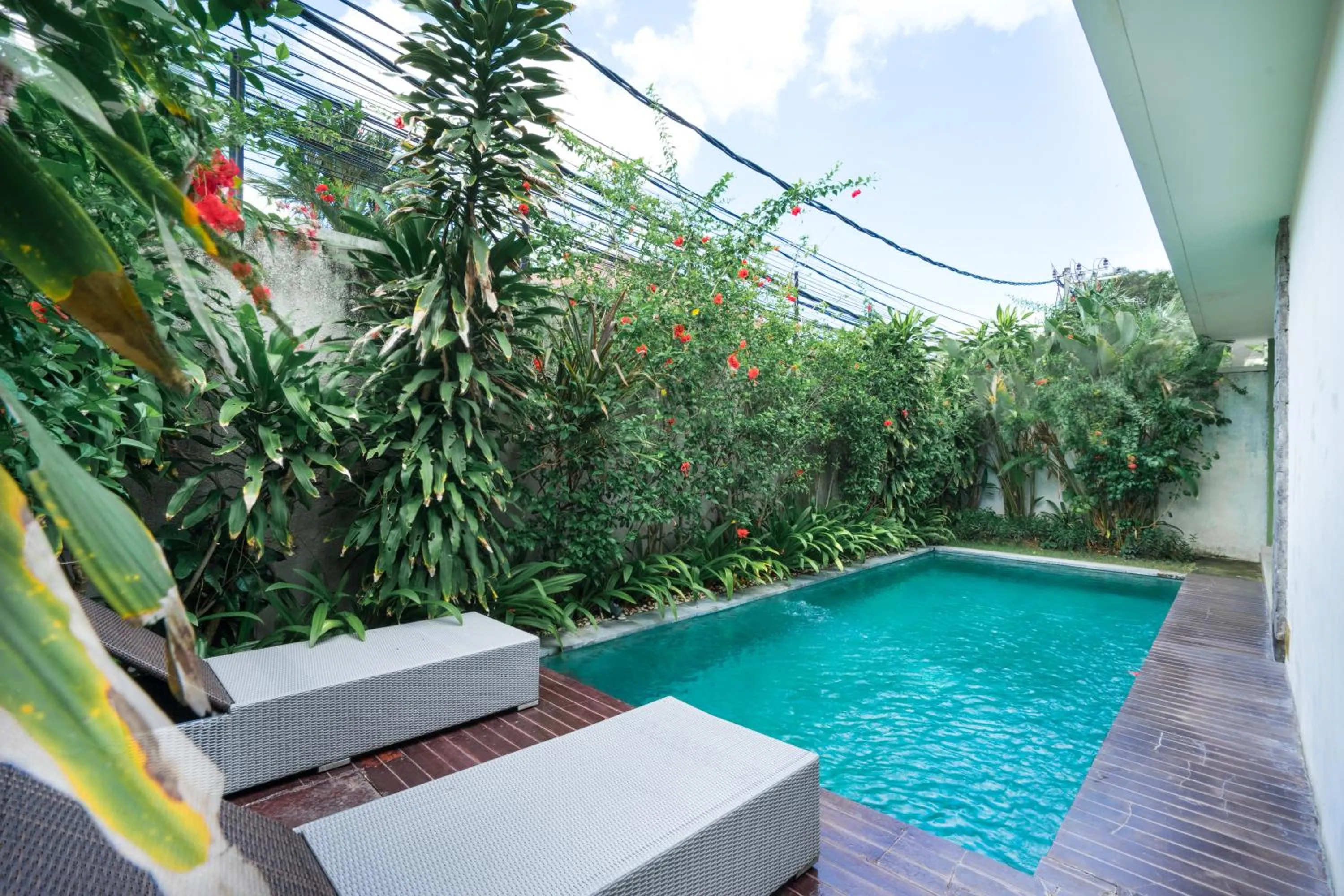 Swimming pool in Royal Samaja Villas