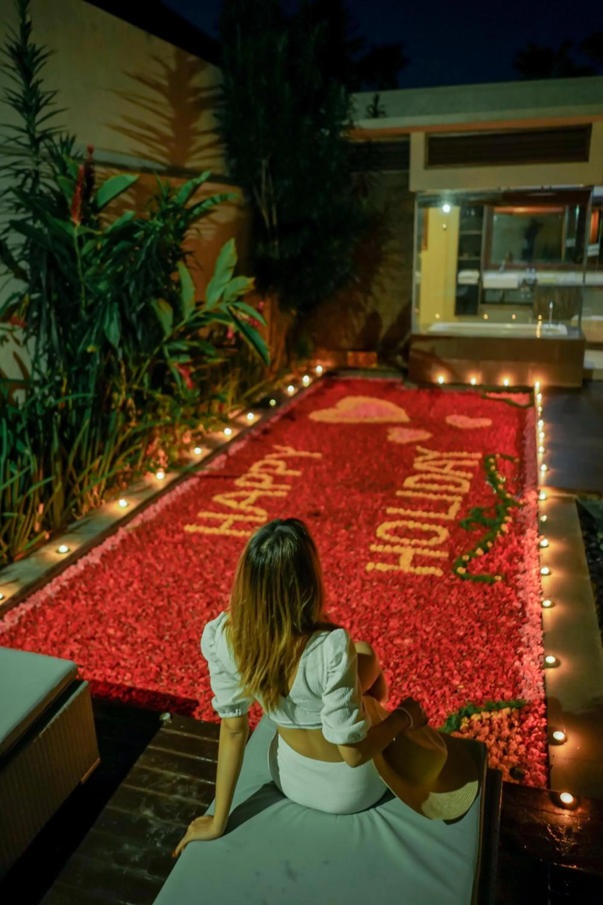 Swimming pool in Royal Samaja Villas