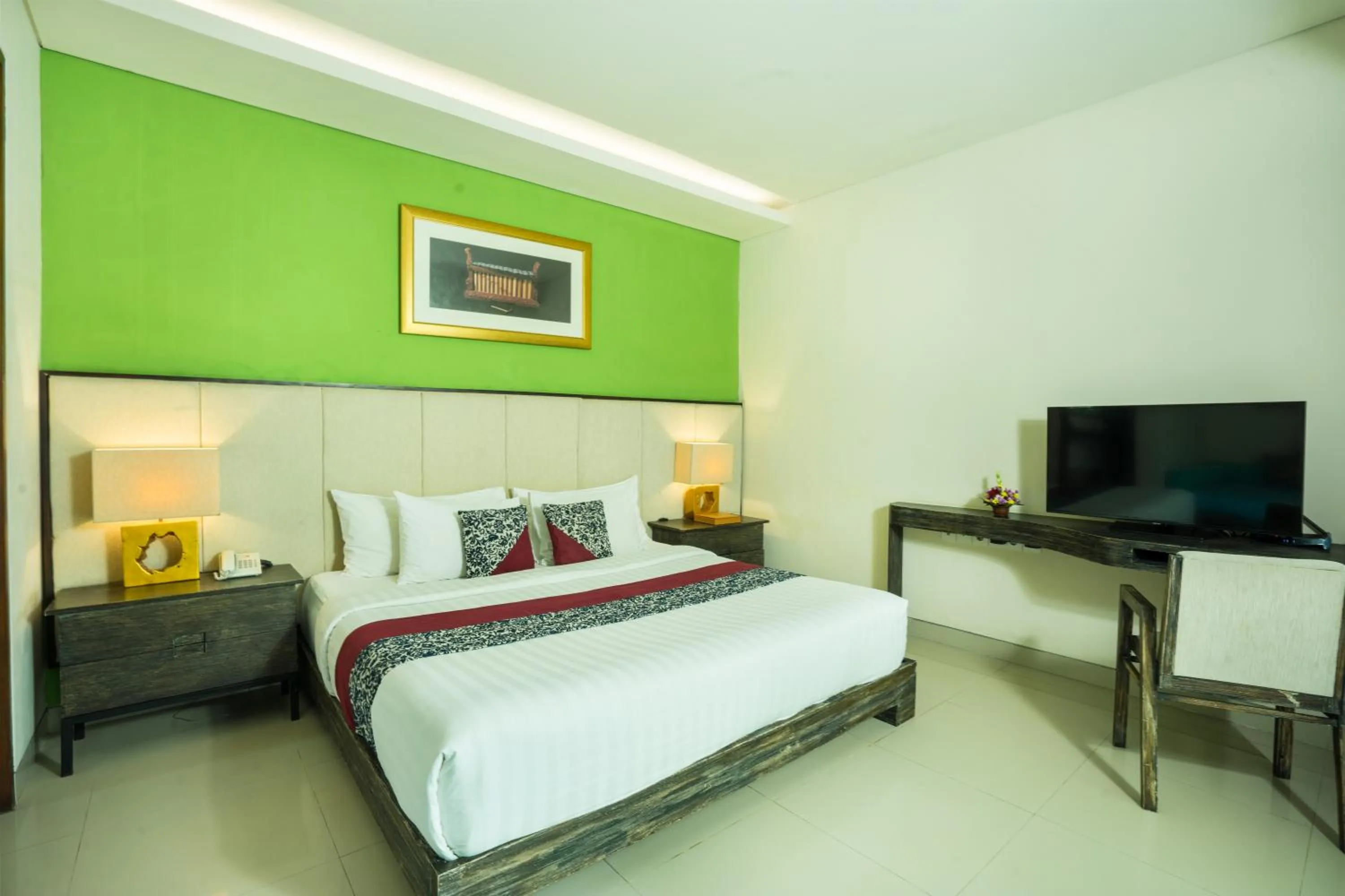 Bedroom, Bed in Royal Samaja Villas
