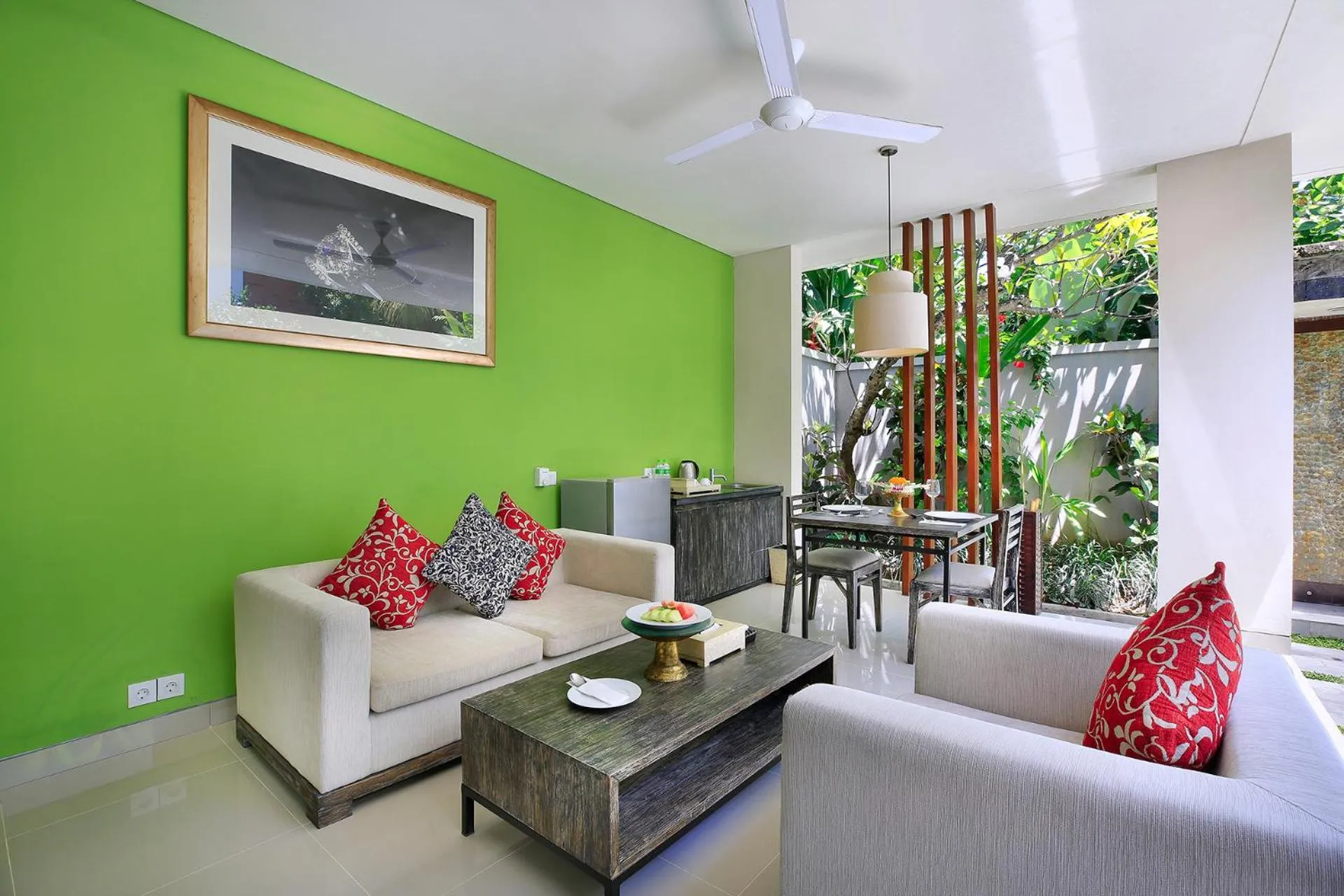 Living room in Royal Samaja Villas