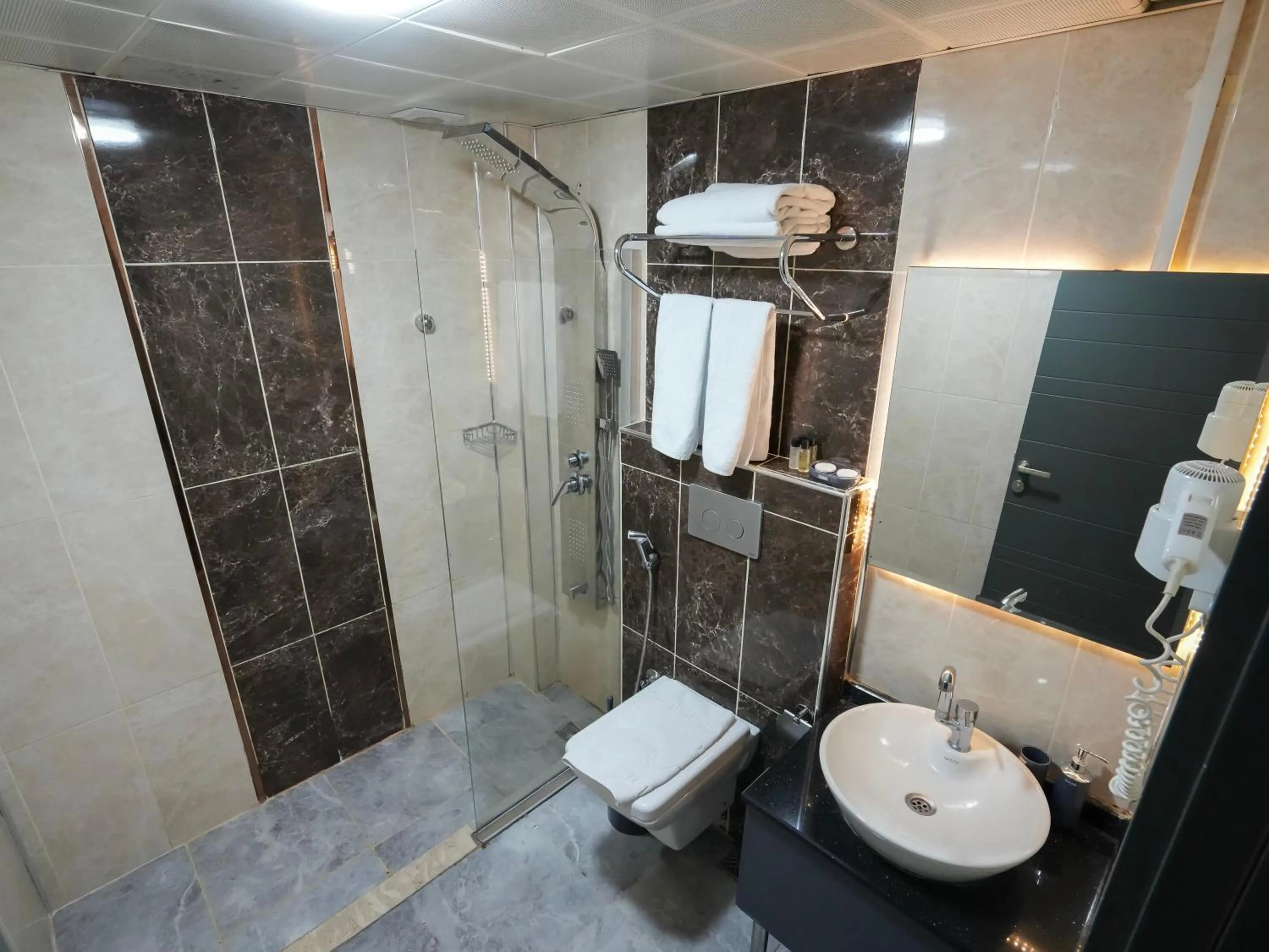 Shower in No 139 Apartments