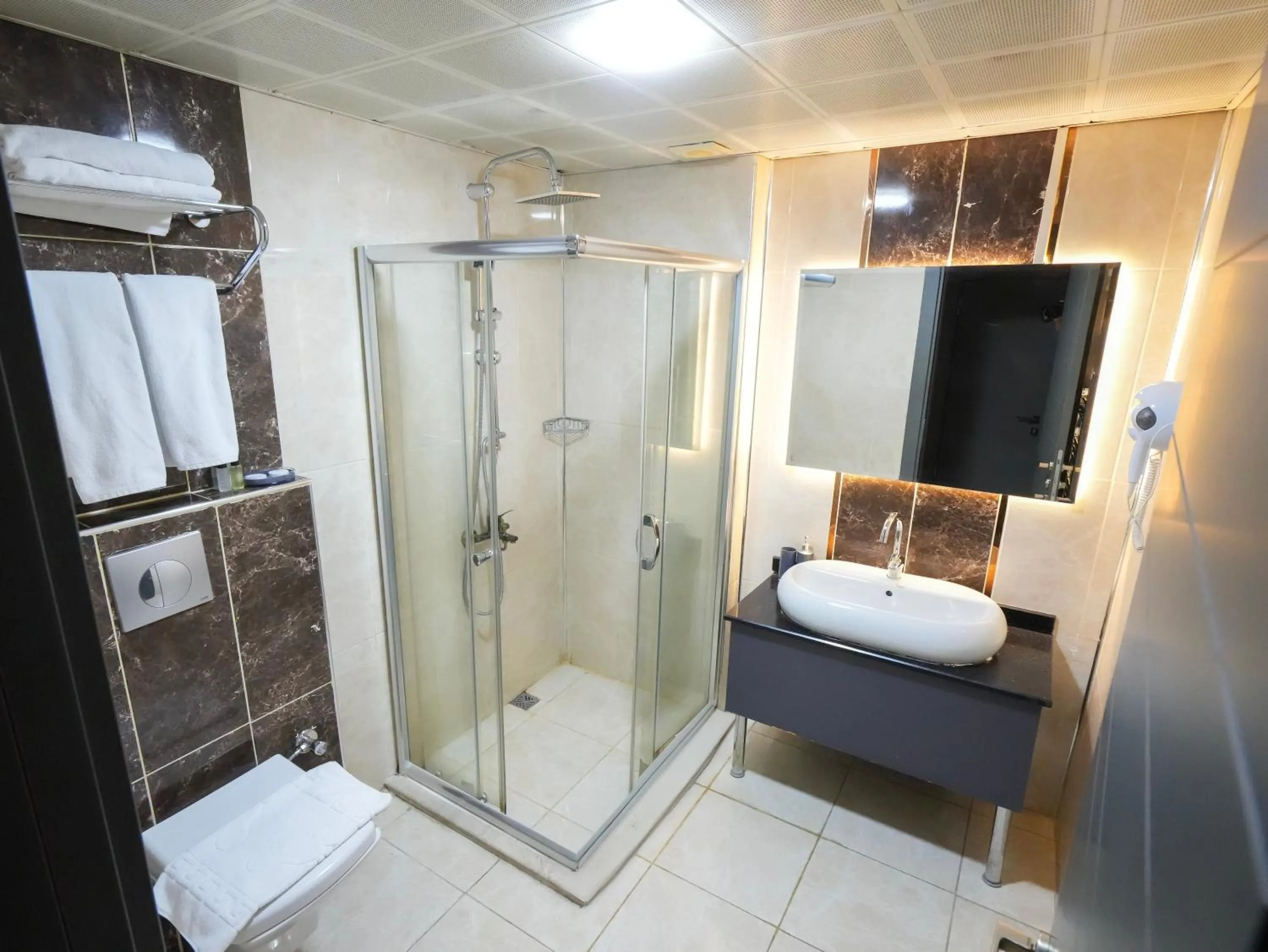 Shower in No 139 Apartments