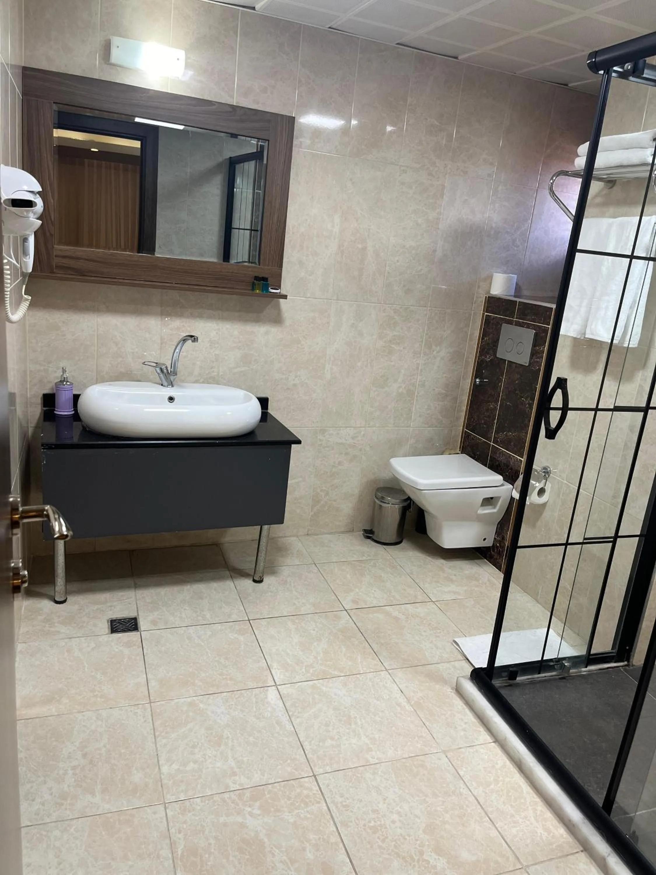 Shower in No 139 Apartments