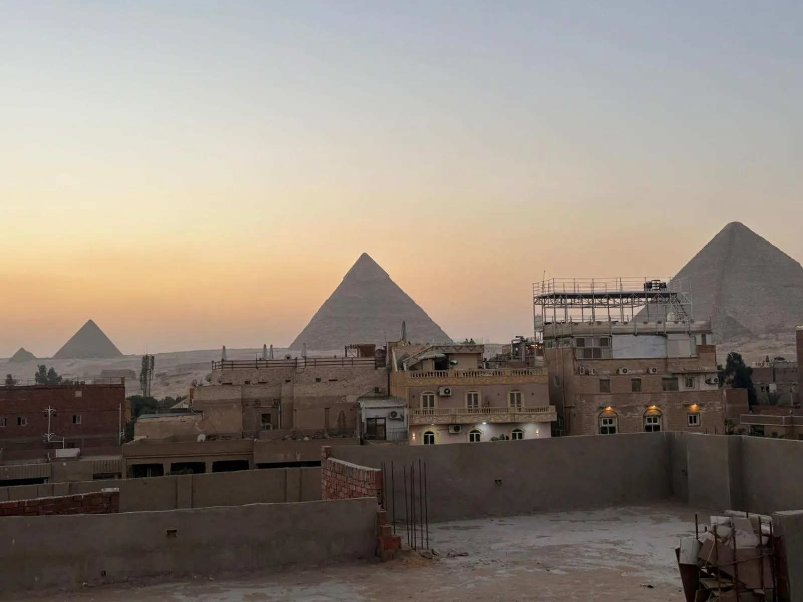 Nearby landmark in Falcon pyramids inn