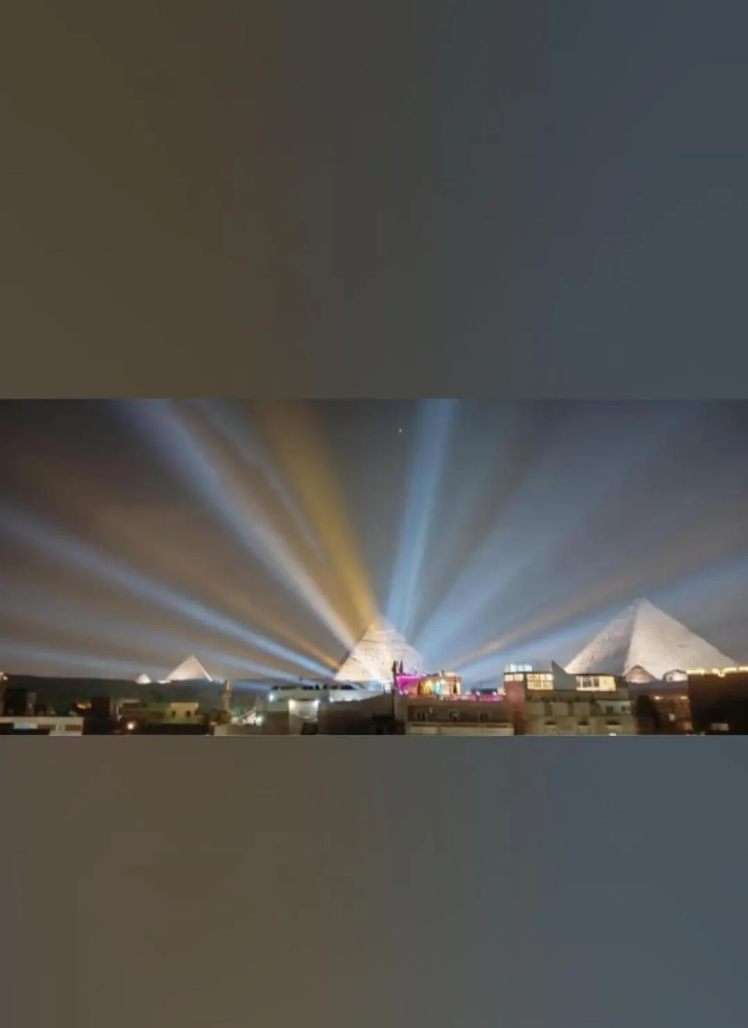 Property building in Falcon pyramids inn
