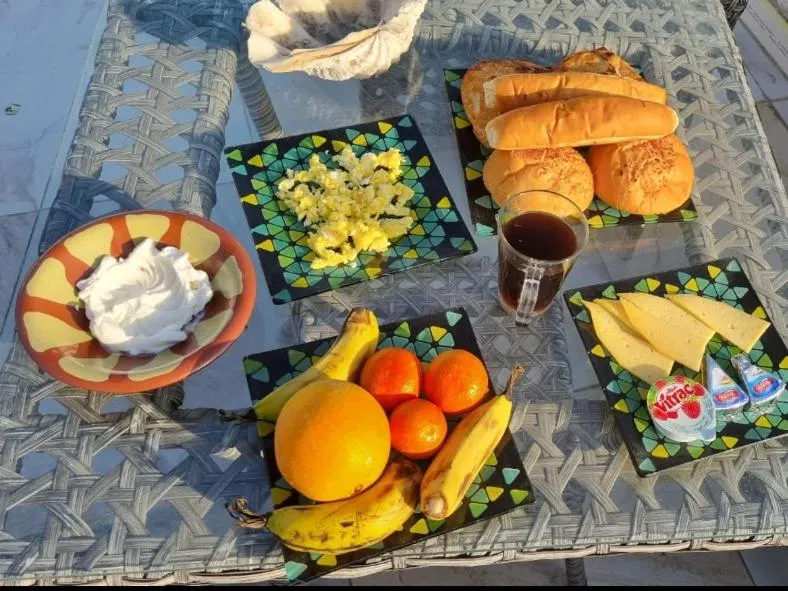 Food and drinks in Falcon pyramids inn