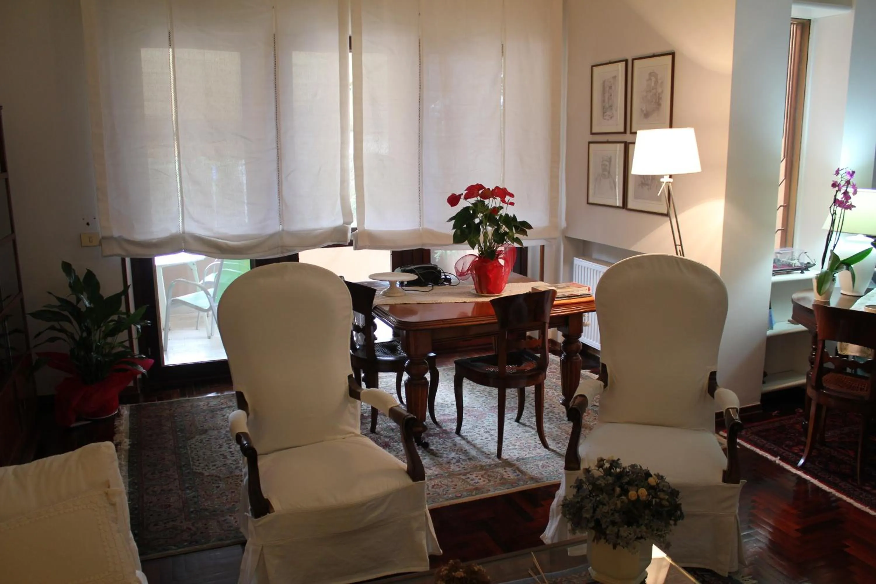 Seating area in La Tuia e il Tasso