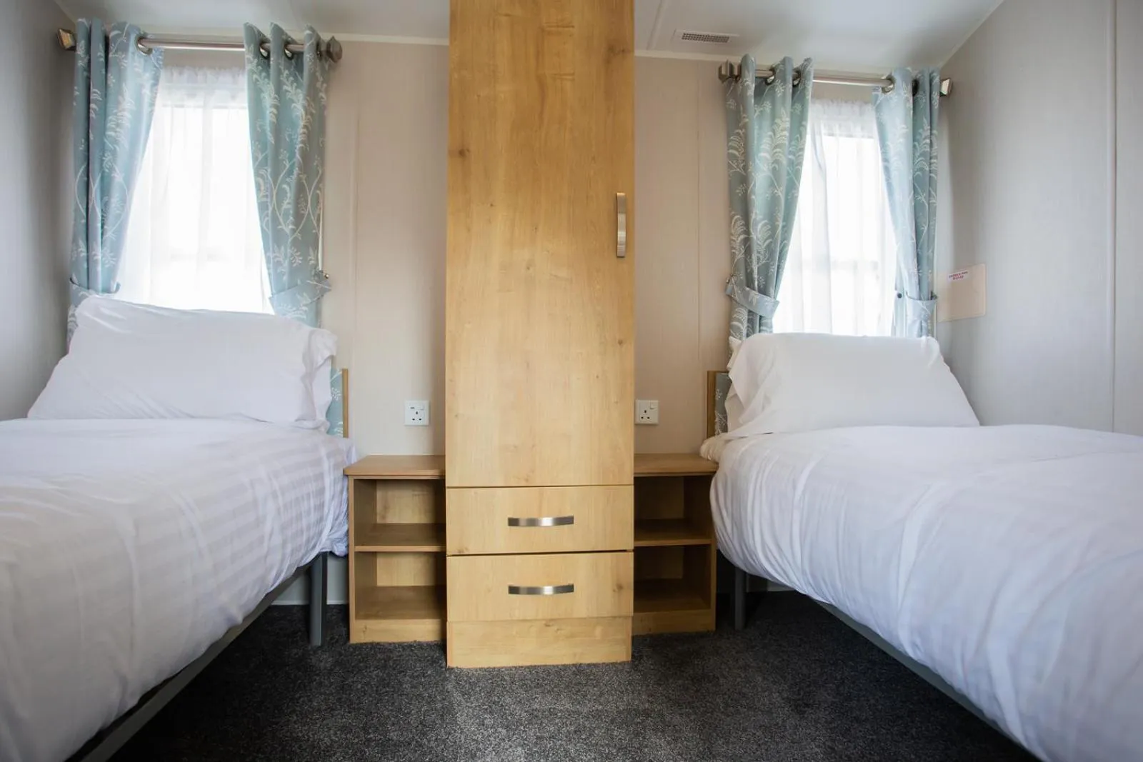 Bedroom, Bed in Barmouth Bay Holiday Park