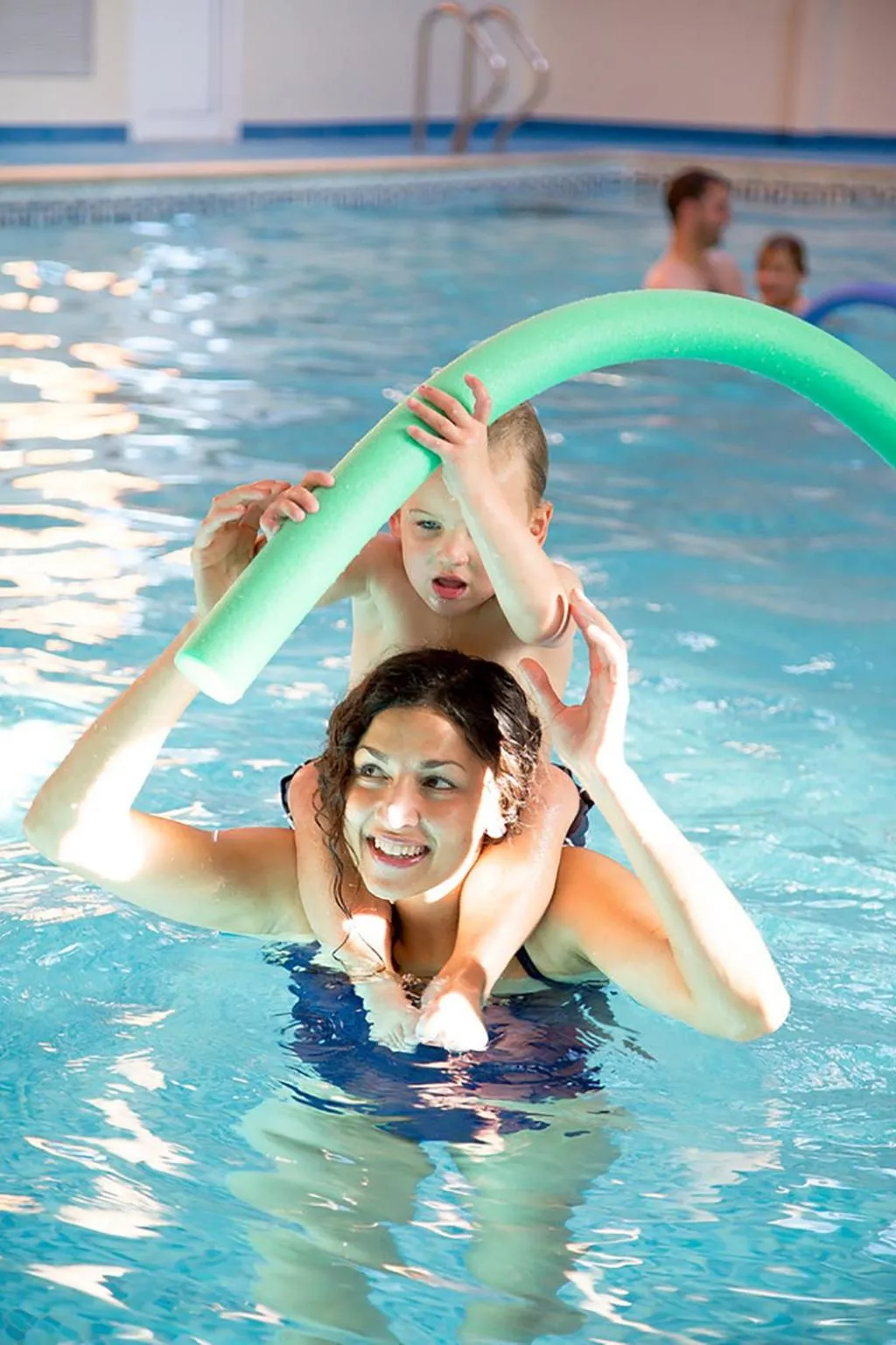 Swimming pool in Barmouth Bay Holiday Park