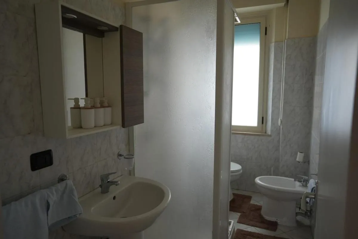 Bathroom in La Regina del Sole