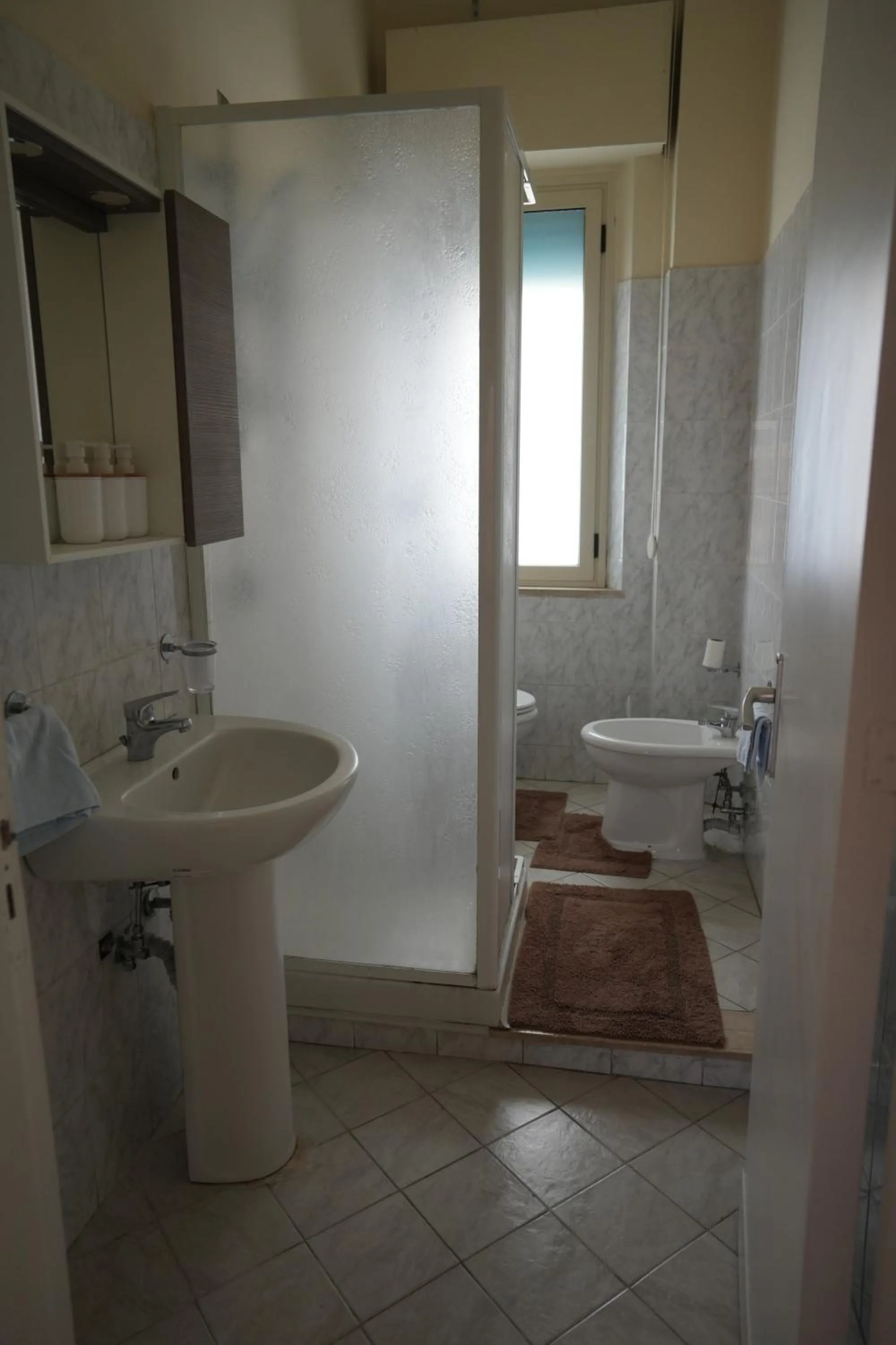 Bathroom in La Regina del Sole