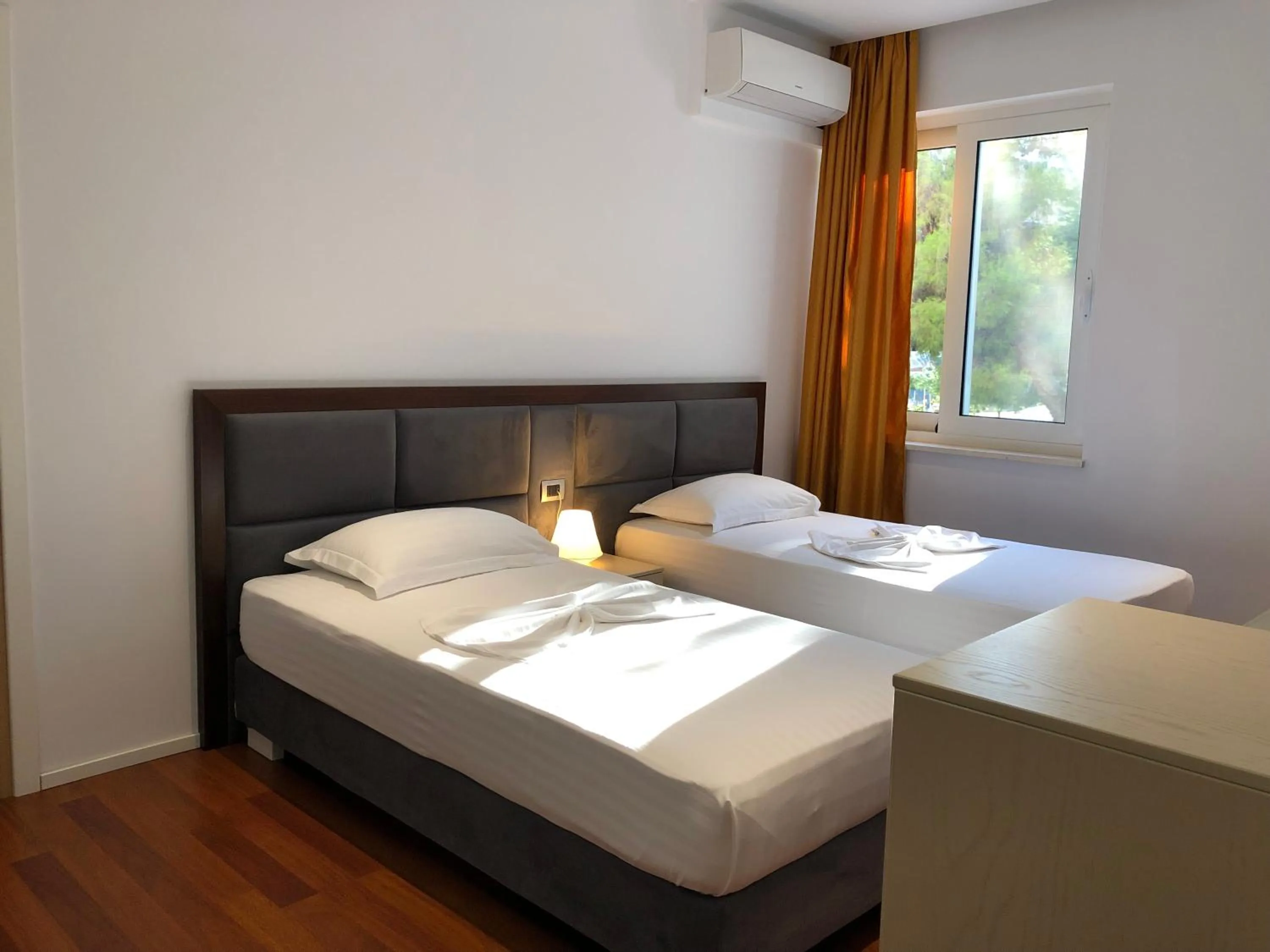 Bed in Nemesis Hotel