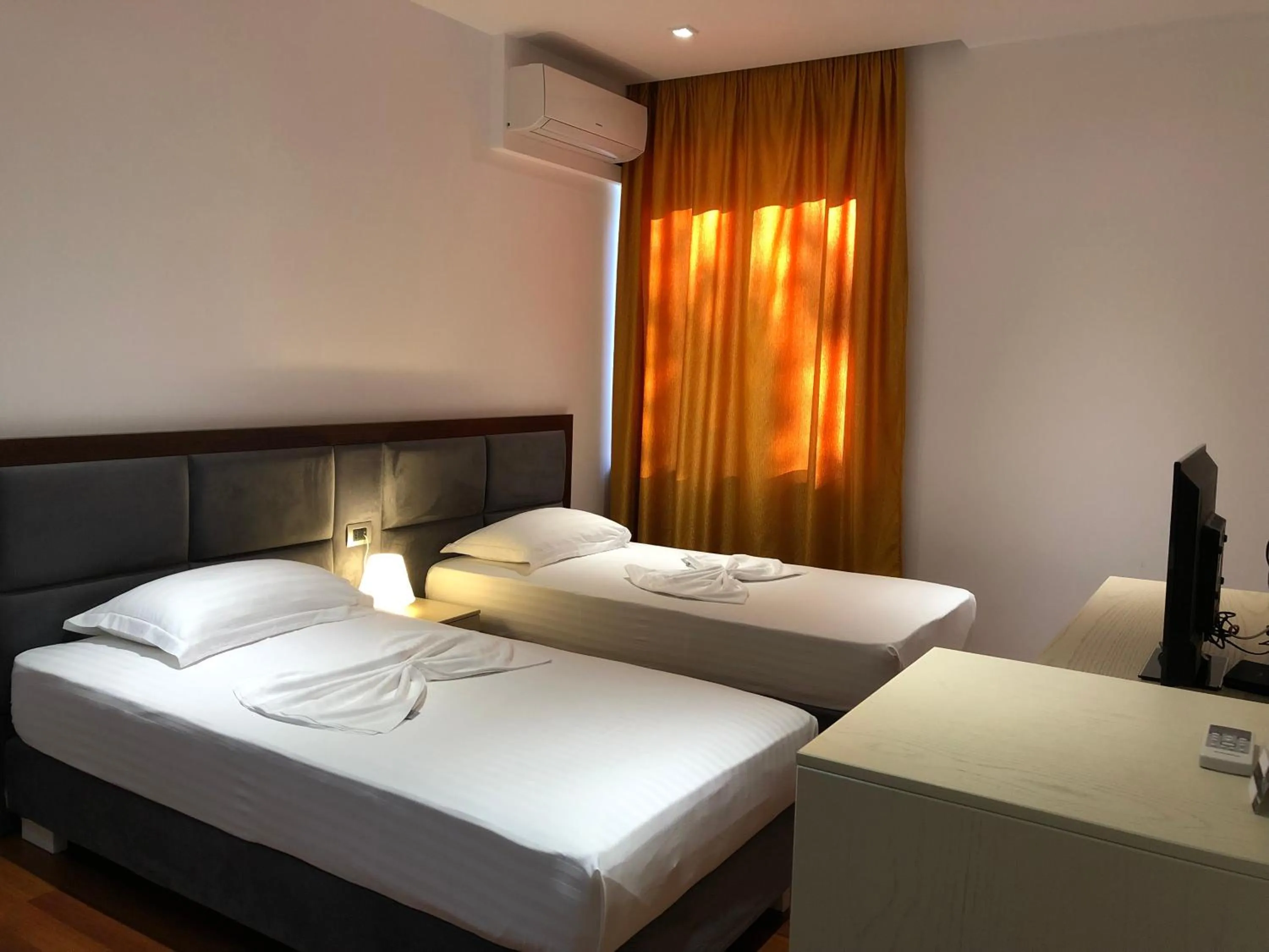 Bed in Nemesis Hotel