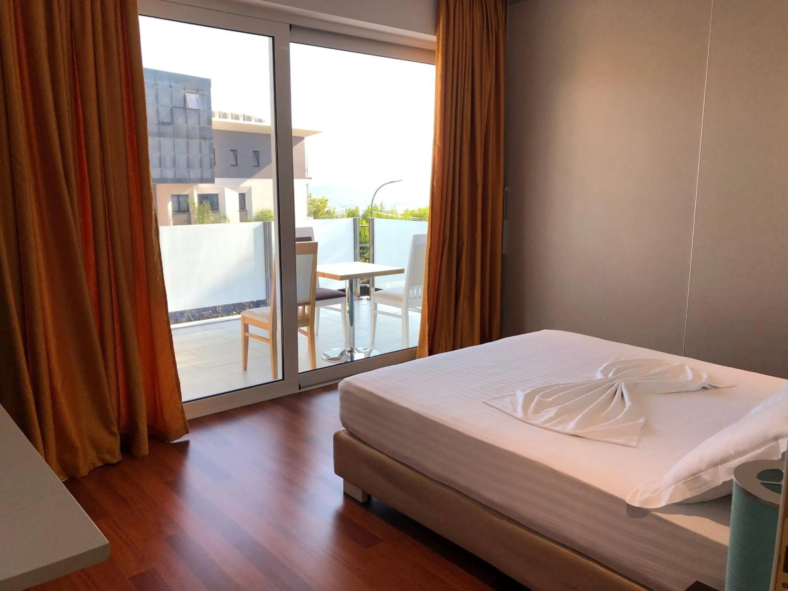 Bed in Nemesis Hotel