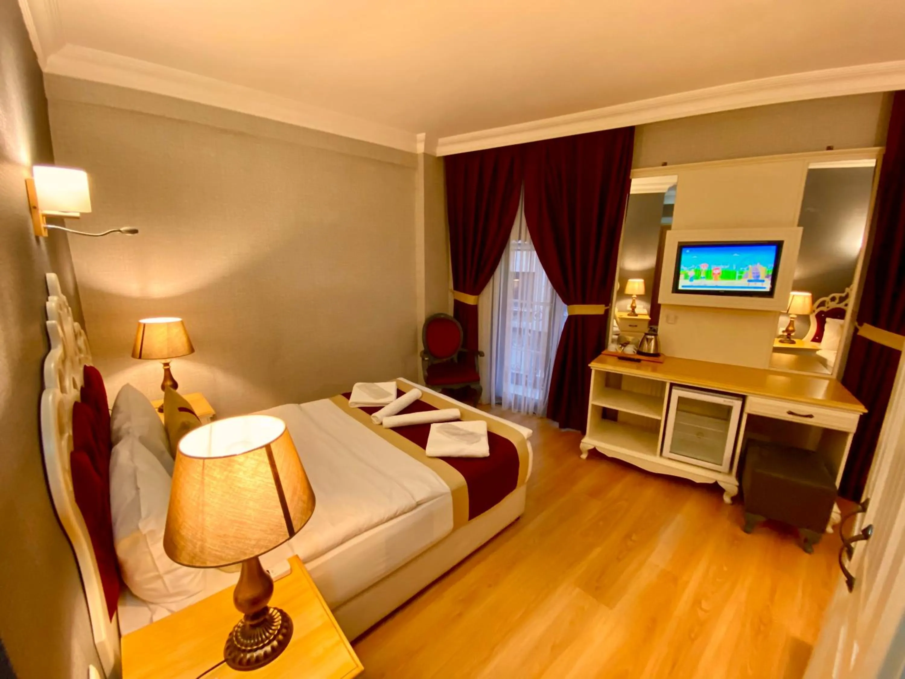 Bed in Santefe Hotel