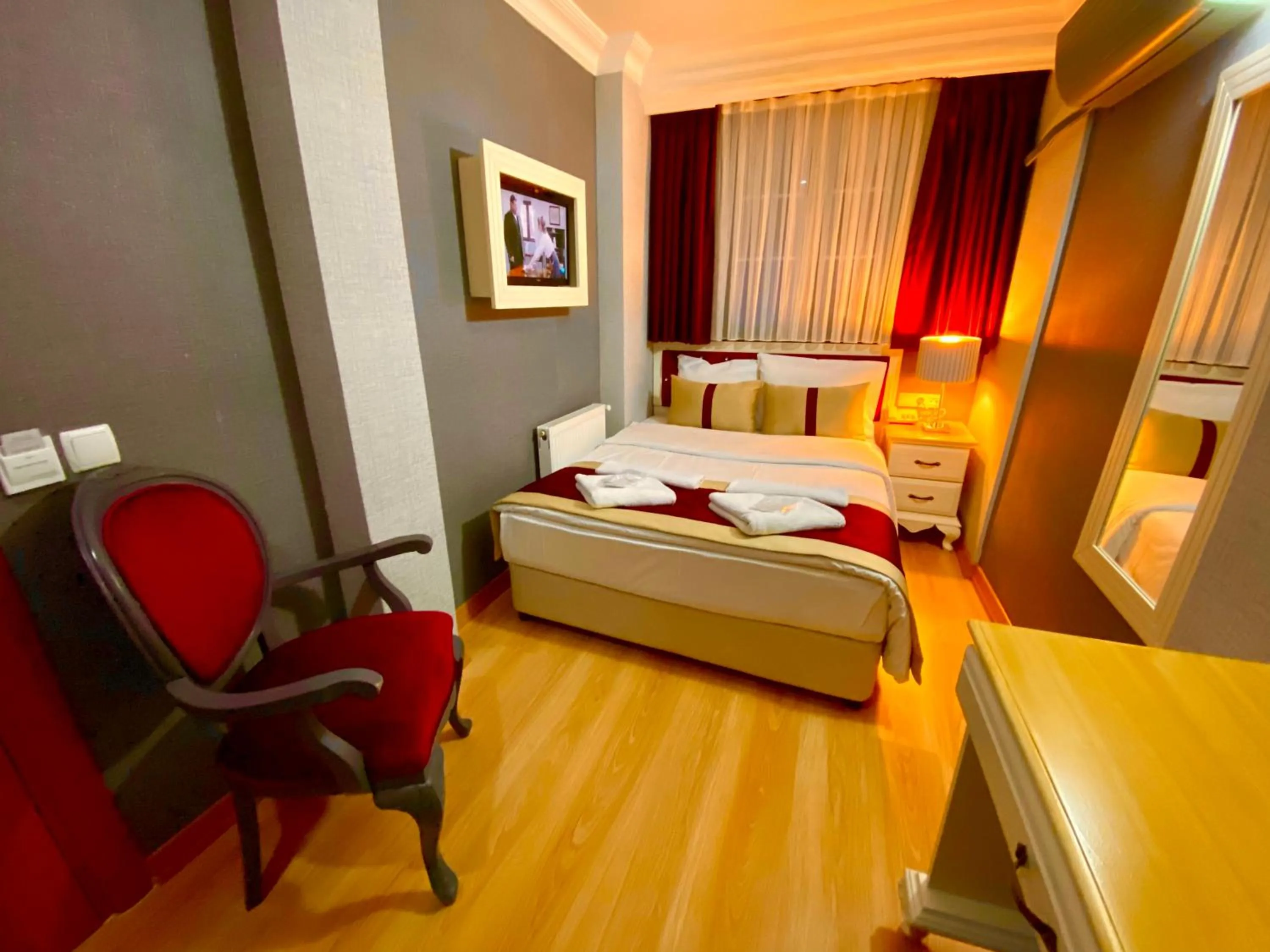 Bed in Santefe Hotel