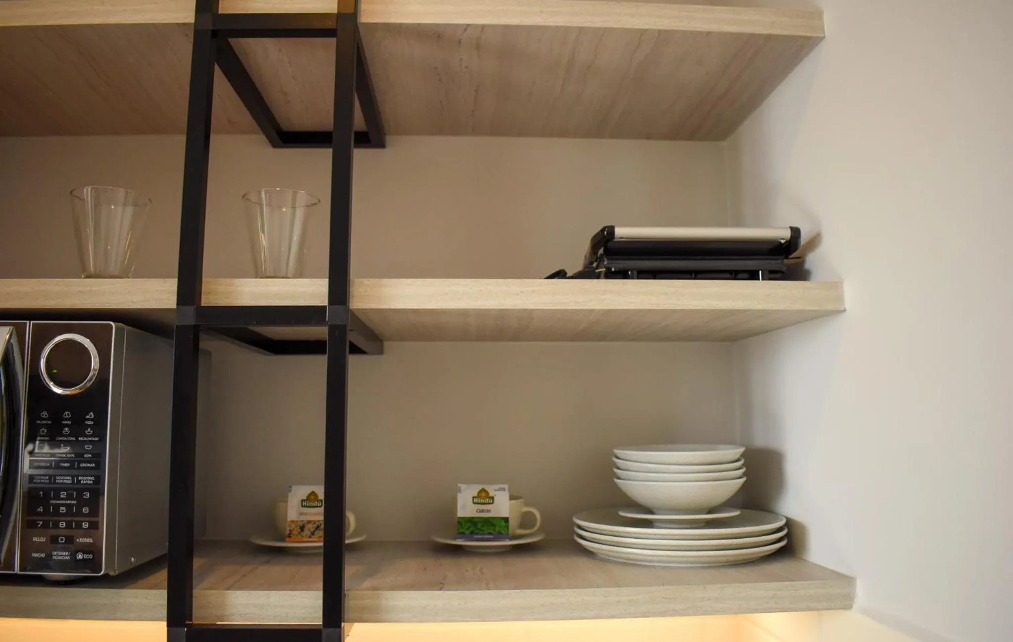 Kitchen or kitchenette in Hotel Ryo 74B Suites by Growing Group