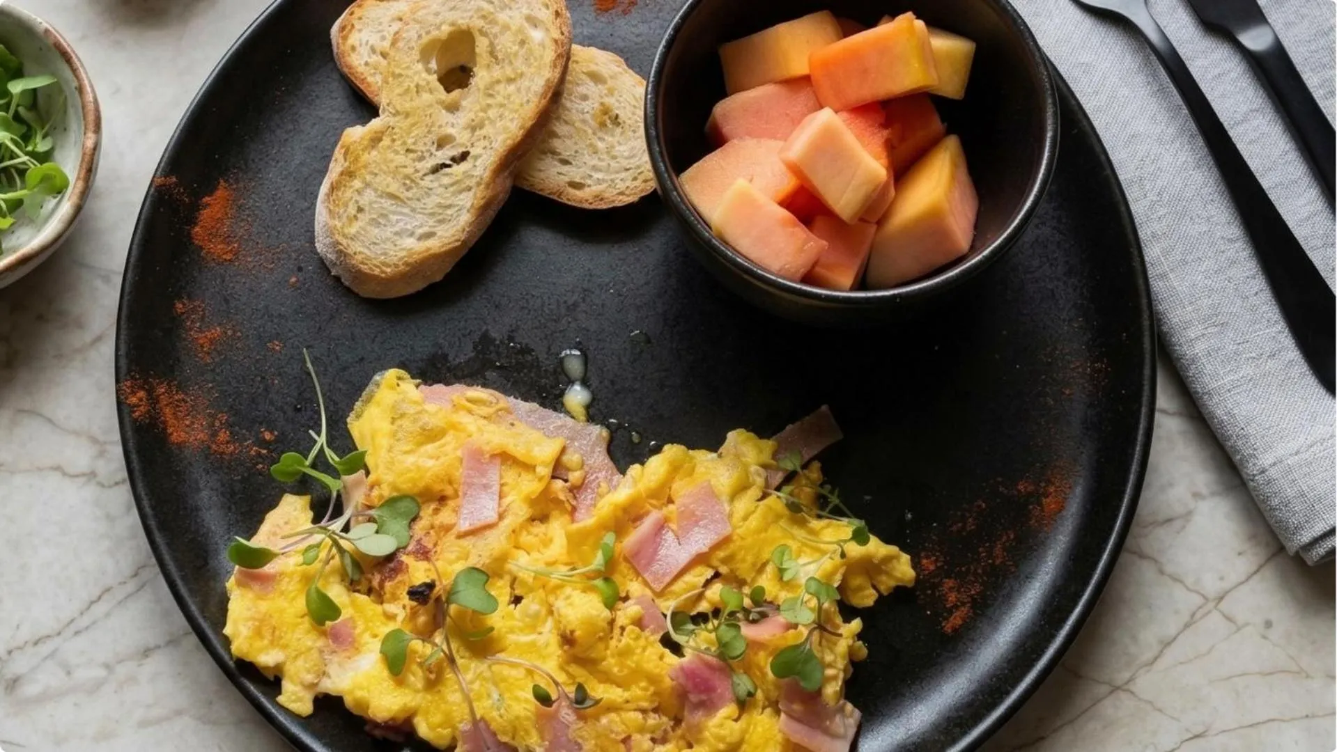 Breakfast in Hotel Ryo 74B Suites by Growing Group