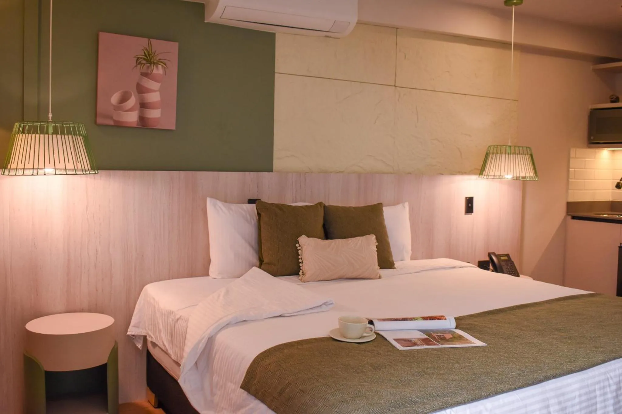 Photo of the whole room, Bed in Hotel Ryo 74B Suites by Growing Group