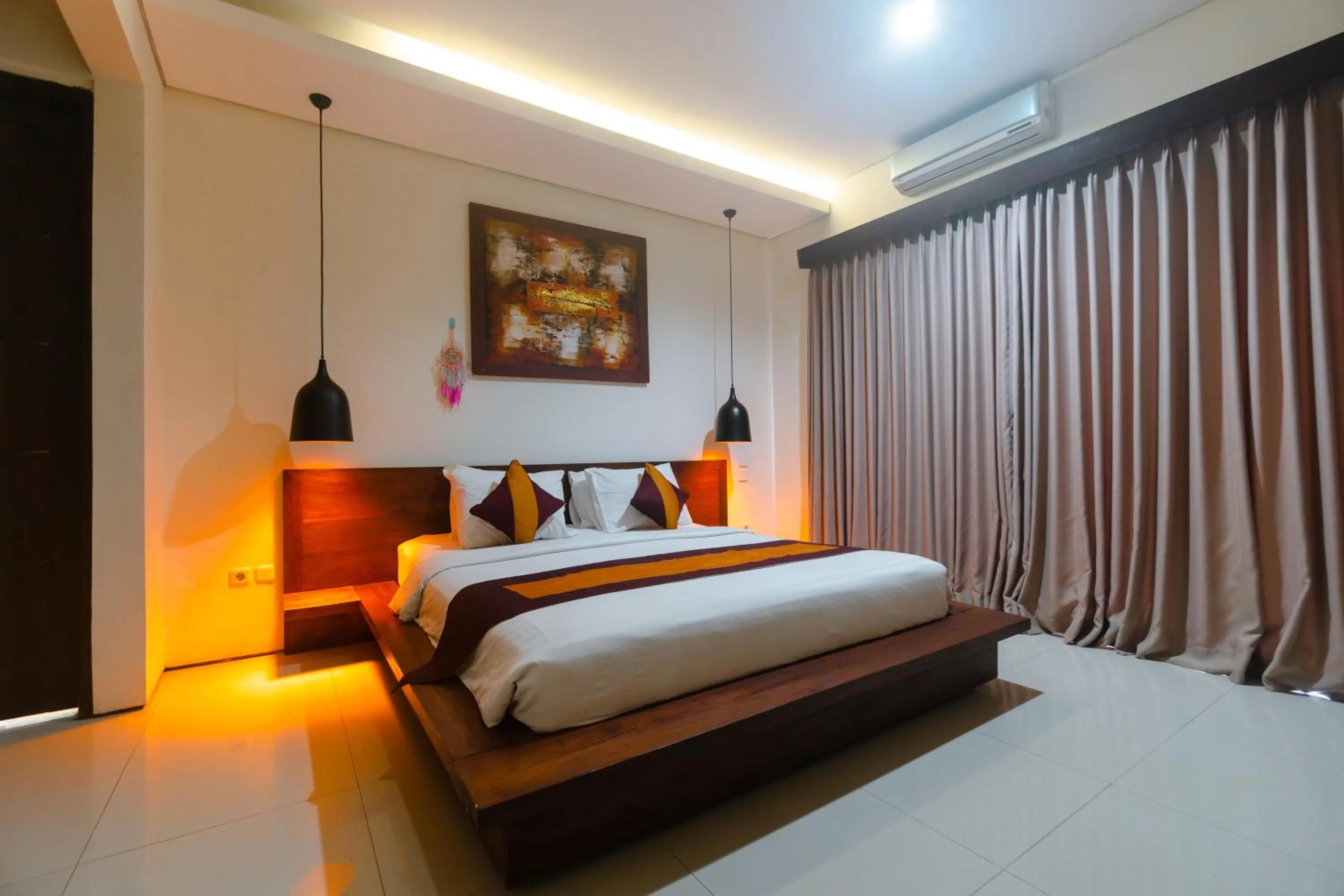 Bed in Villa C31 Seminyak