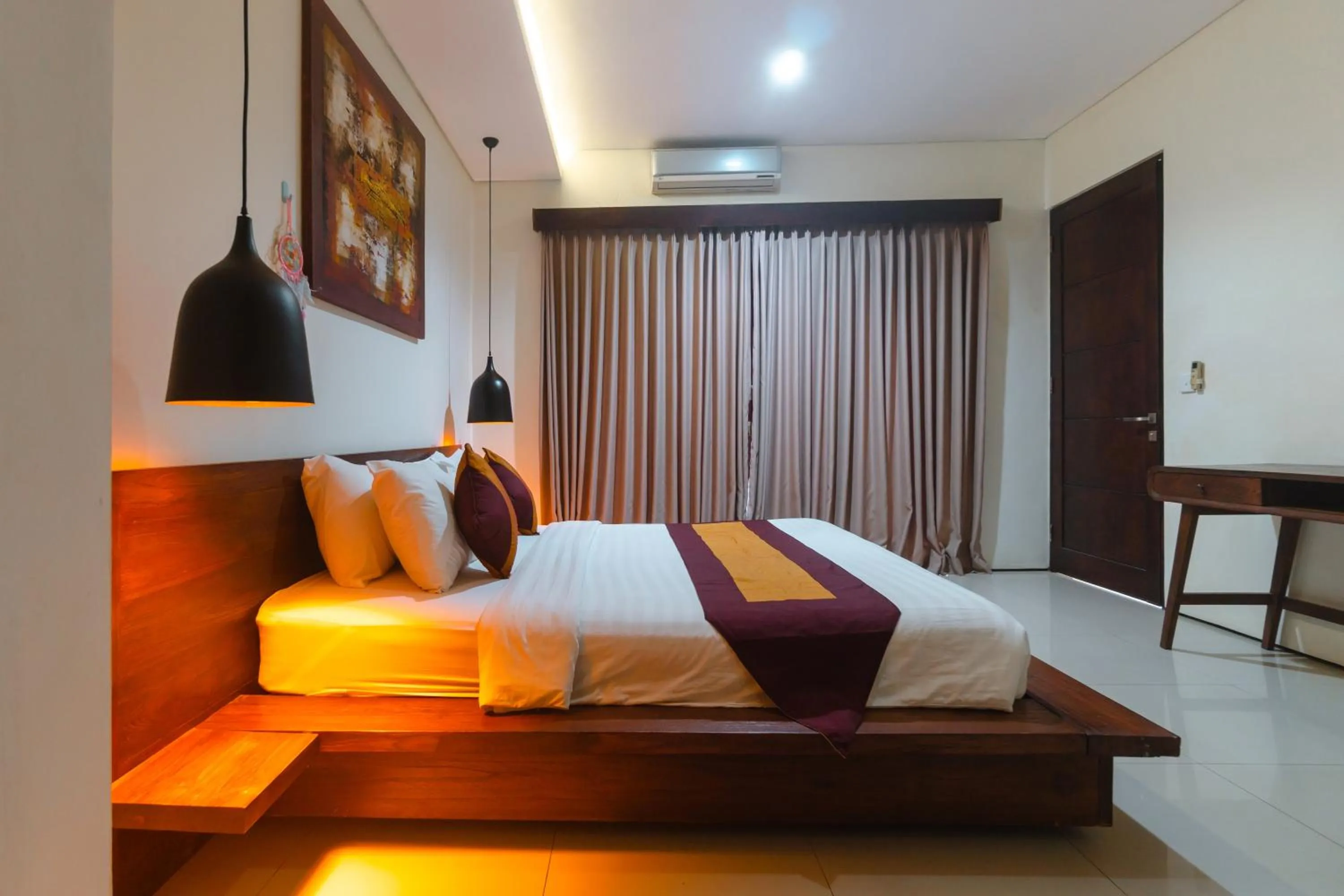 Bed in Villa C31 Seminyak