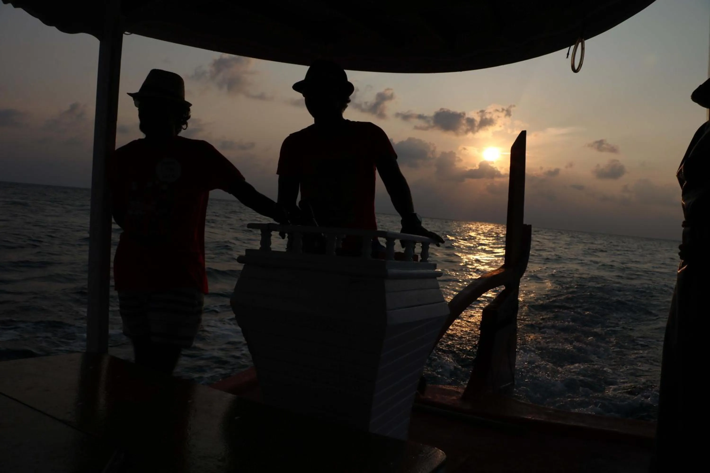 Sunset in Liberty Guesthouse Maldives