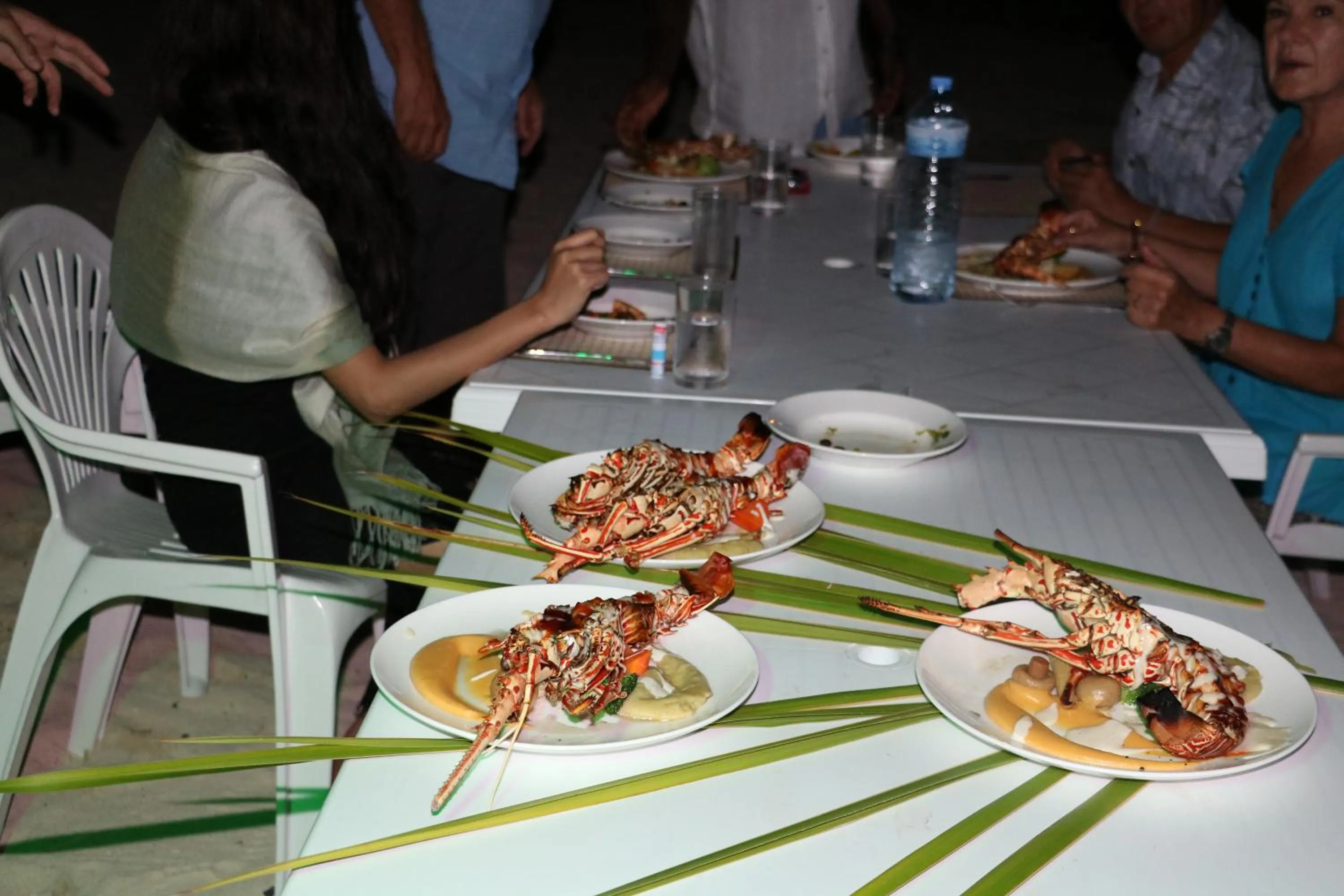 Dinner in Liberty Guesthouse Maldives