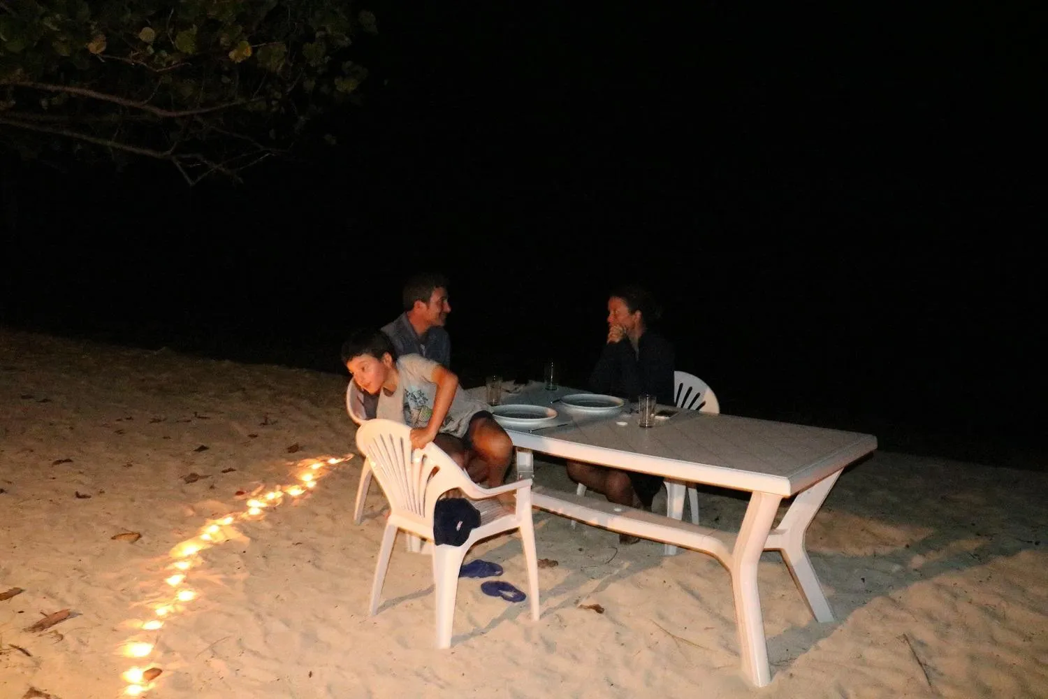 Dinner in Liberty Guesthouse Maldives