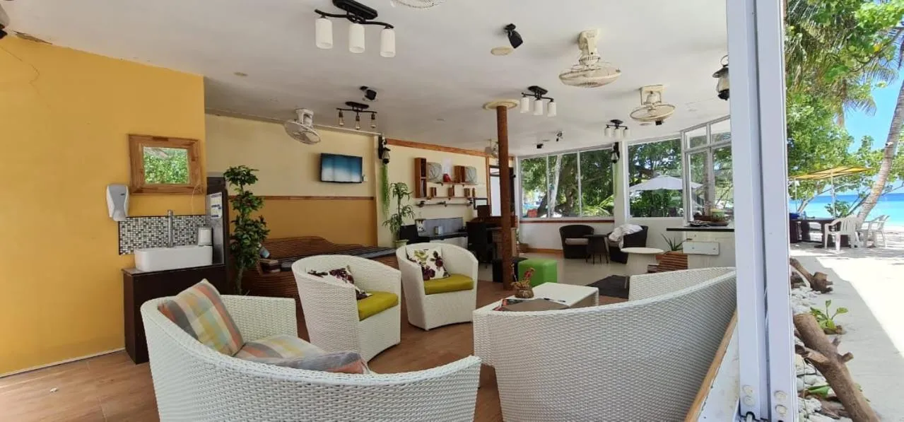 Living room in Liberty Guesthouse Maldives