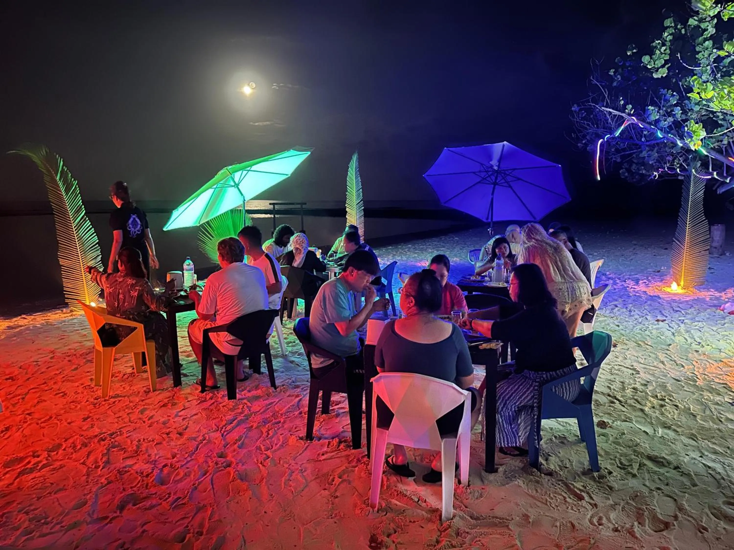 Dining area in Liberty Guesthouse Maldives