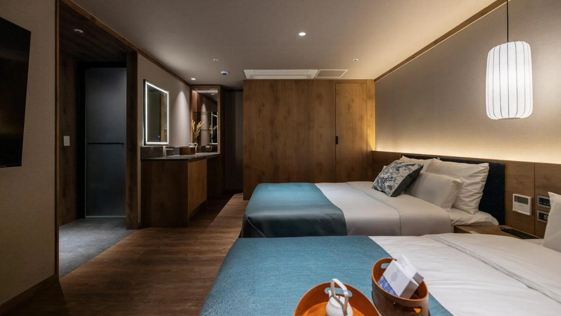 Bed in Anook Resort & Spa Busan Haeundae