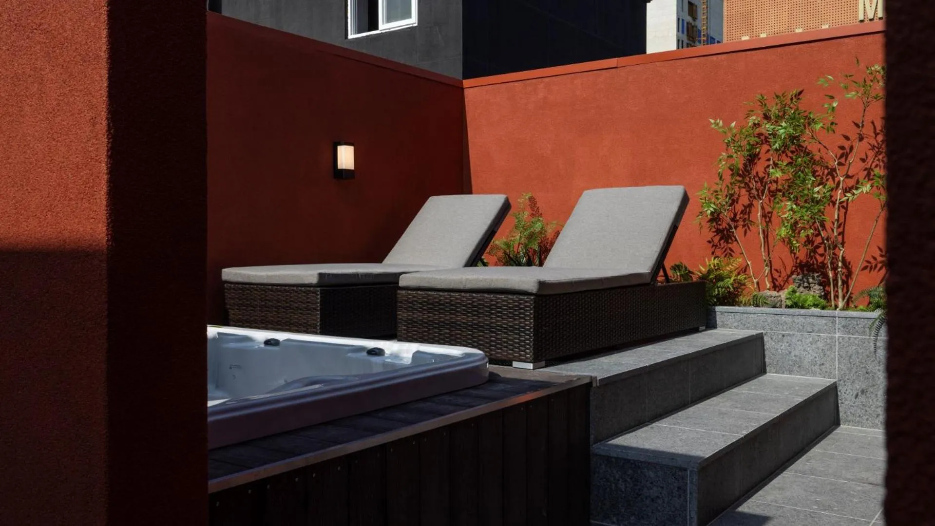 Balcony/Terrace in Anook Resort & Spa Busan Haeundae