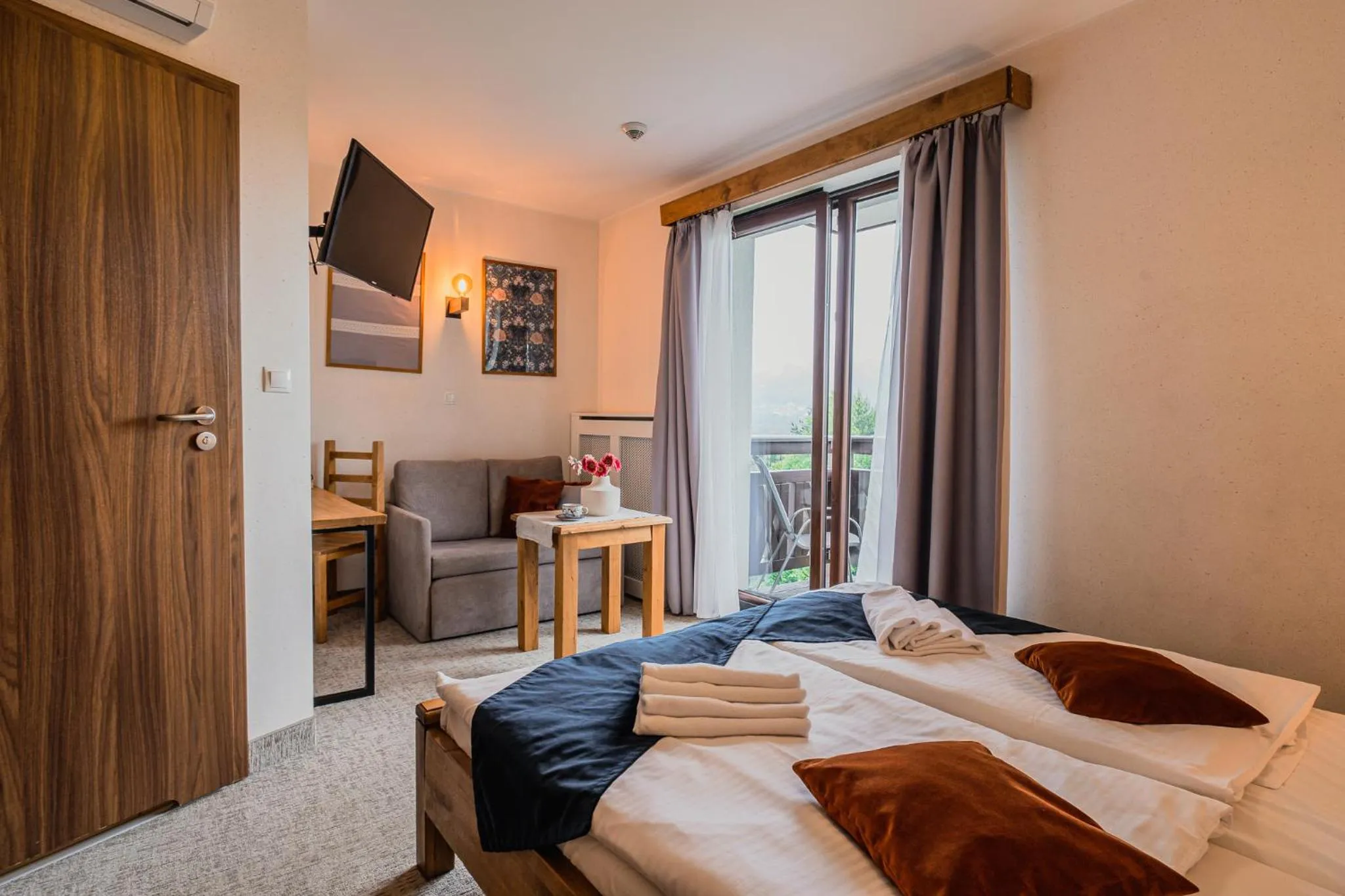 Bed in Perła Beskidu