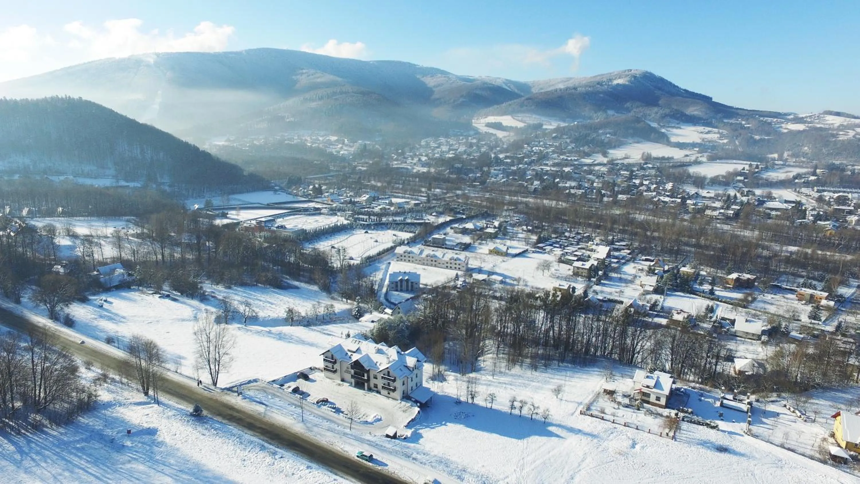 Garden in Perła Beskidu