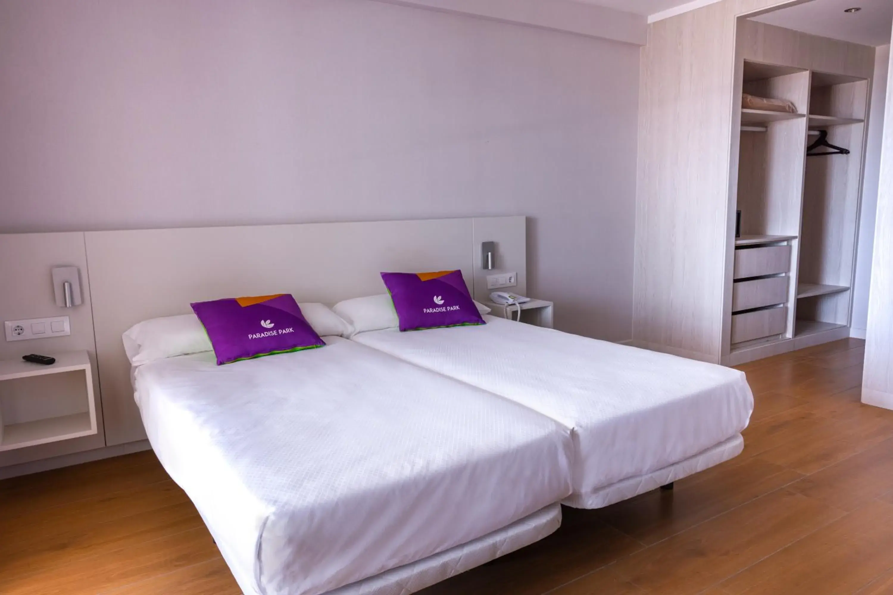 Decorative detail, Bed in Paradise Park Fun Lifestyle Hotel Decorative detail, Bed in Paradise Park Fun Lifestyle Hotel