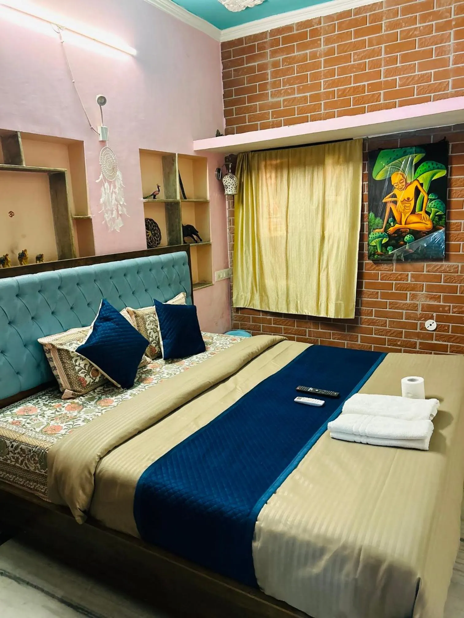 Bed in The Pink Chapter Hostel, Jaipur
