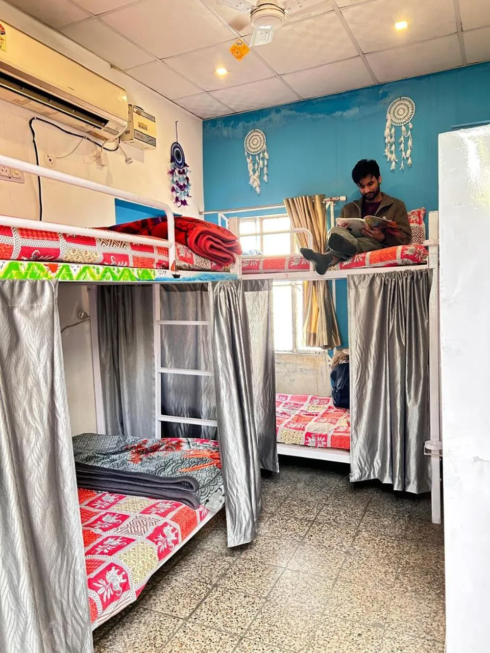 bunk bed, Bed in The Pink Chapter Hostel, Jaipur