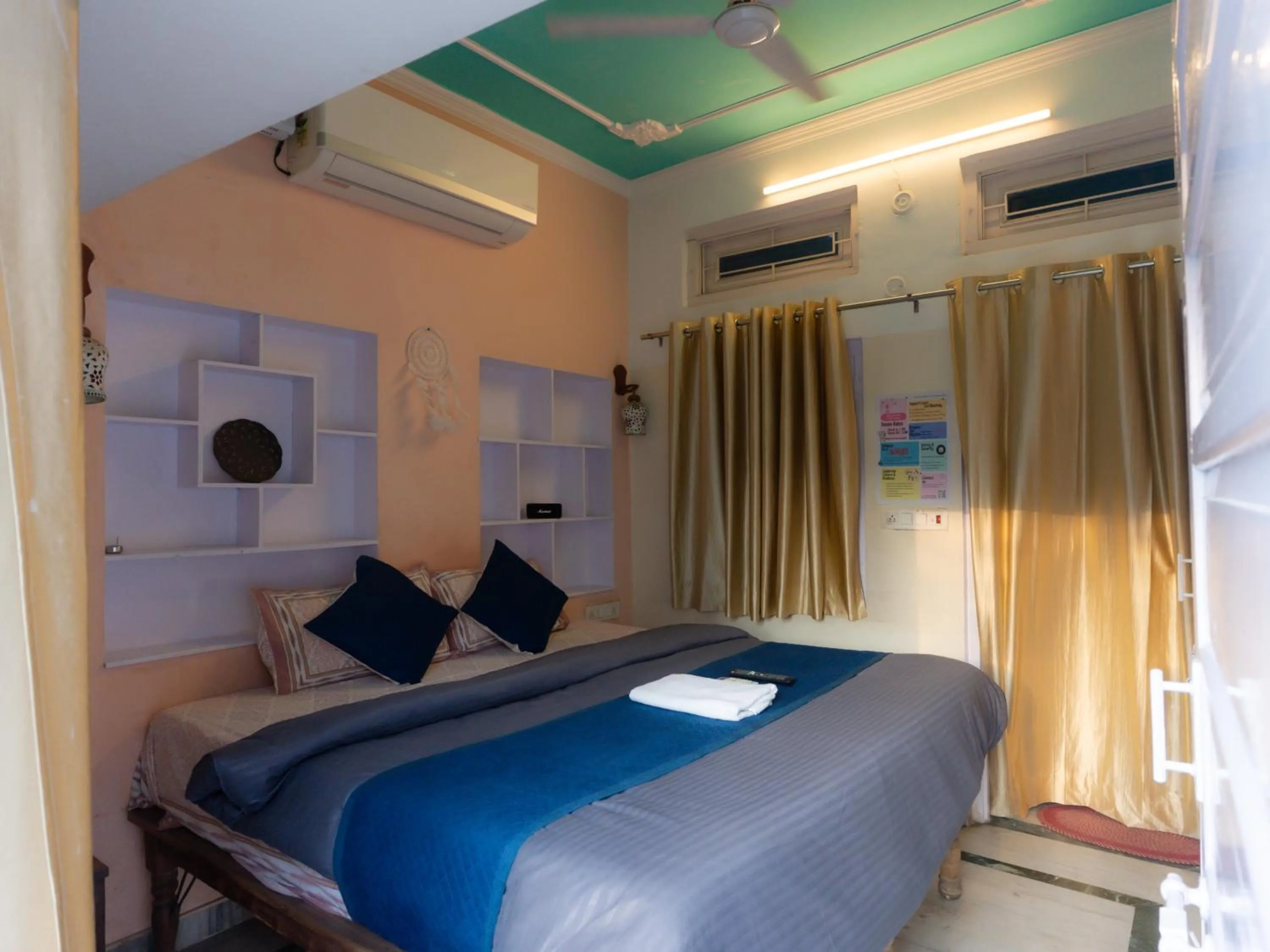 Bed in The Pink Chapter Hostel, Jaipur