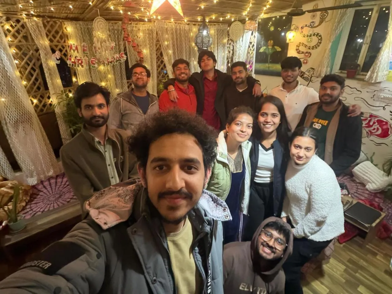 Restaurant/places to eat in The Pink Chapter Hostel, Jaipur