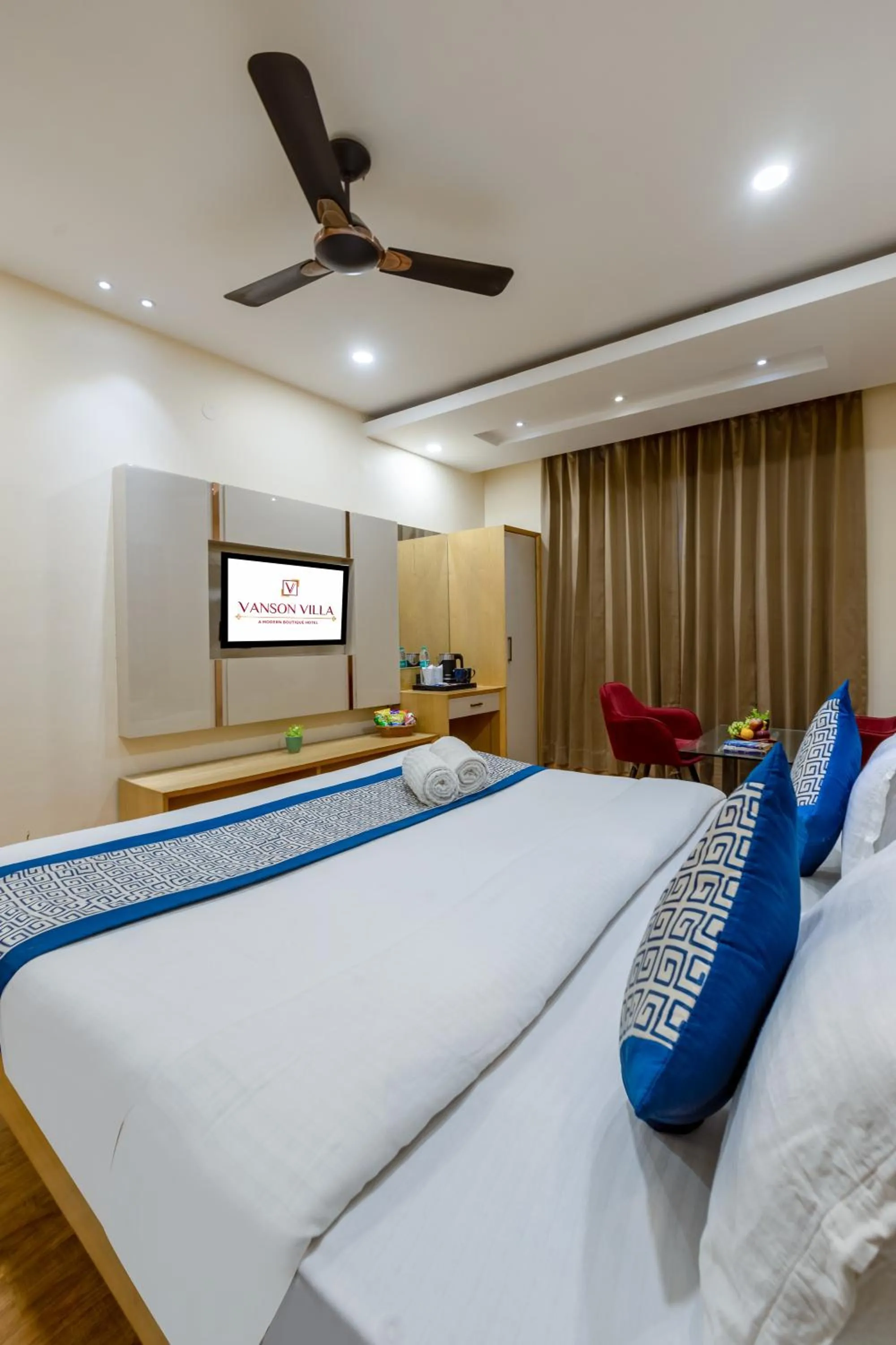 Bedroom, Bed in Hotel Vanson Villa, City Centre - With Free Airport & Train Station Pickup