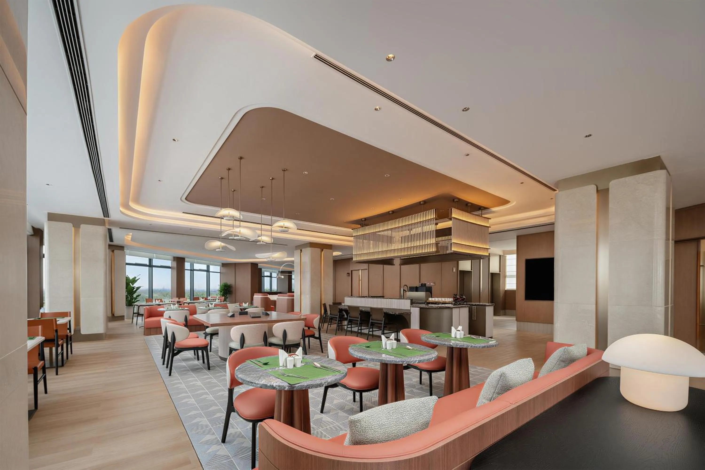 Restaurant/places to eat in Hilton Garden Inn Jingzhou Shashi