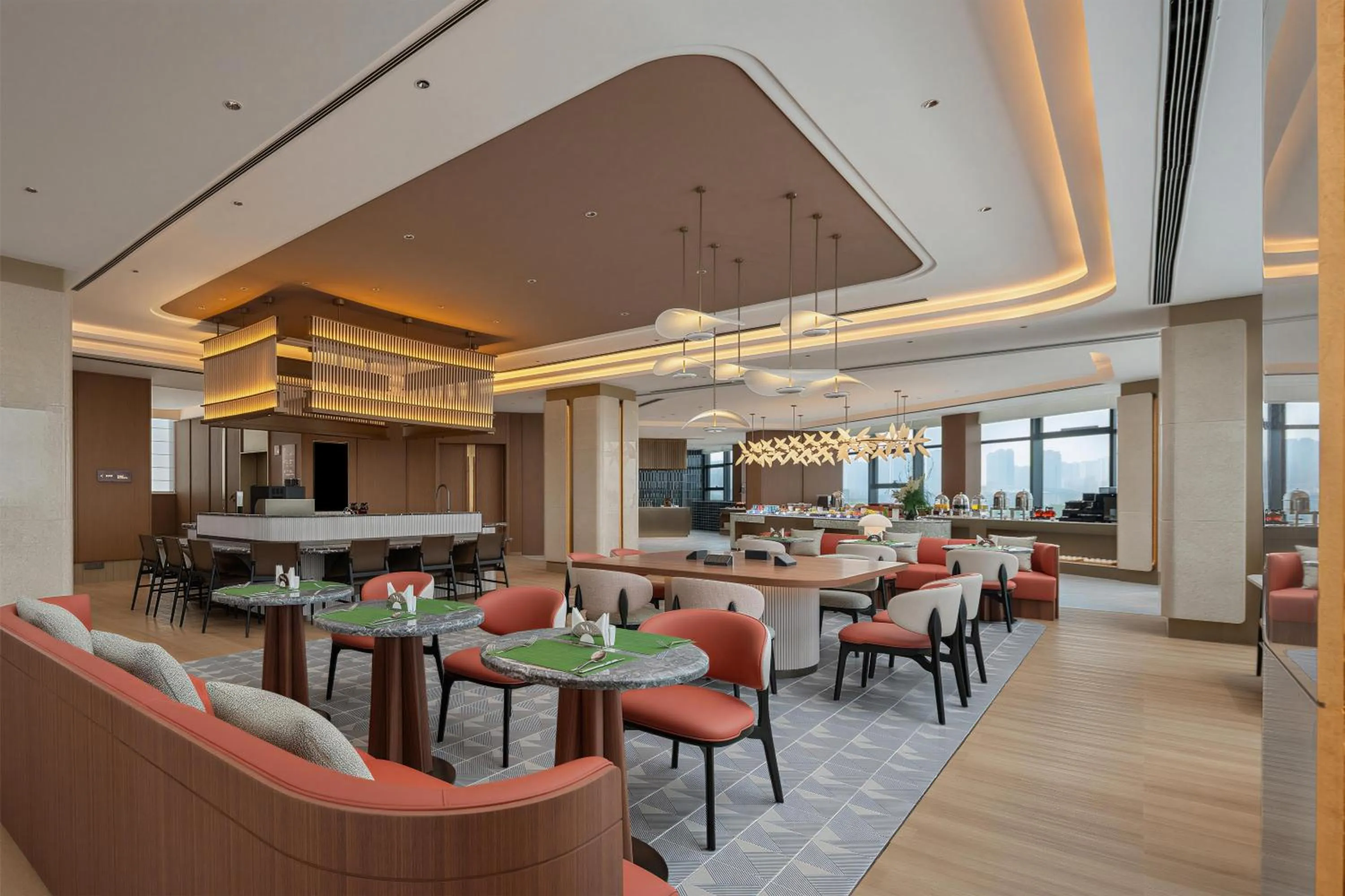Restaurant/places to eat in Hilton Garden Inn Jingzhou Shashi