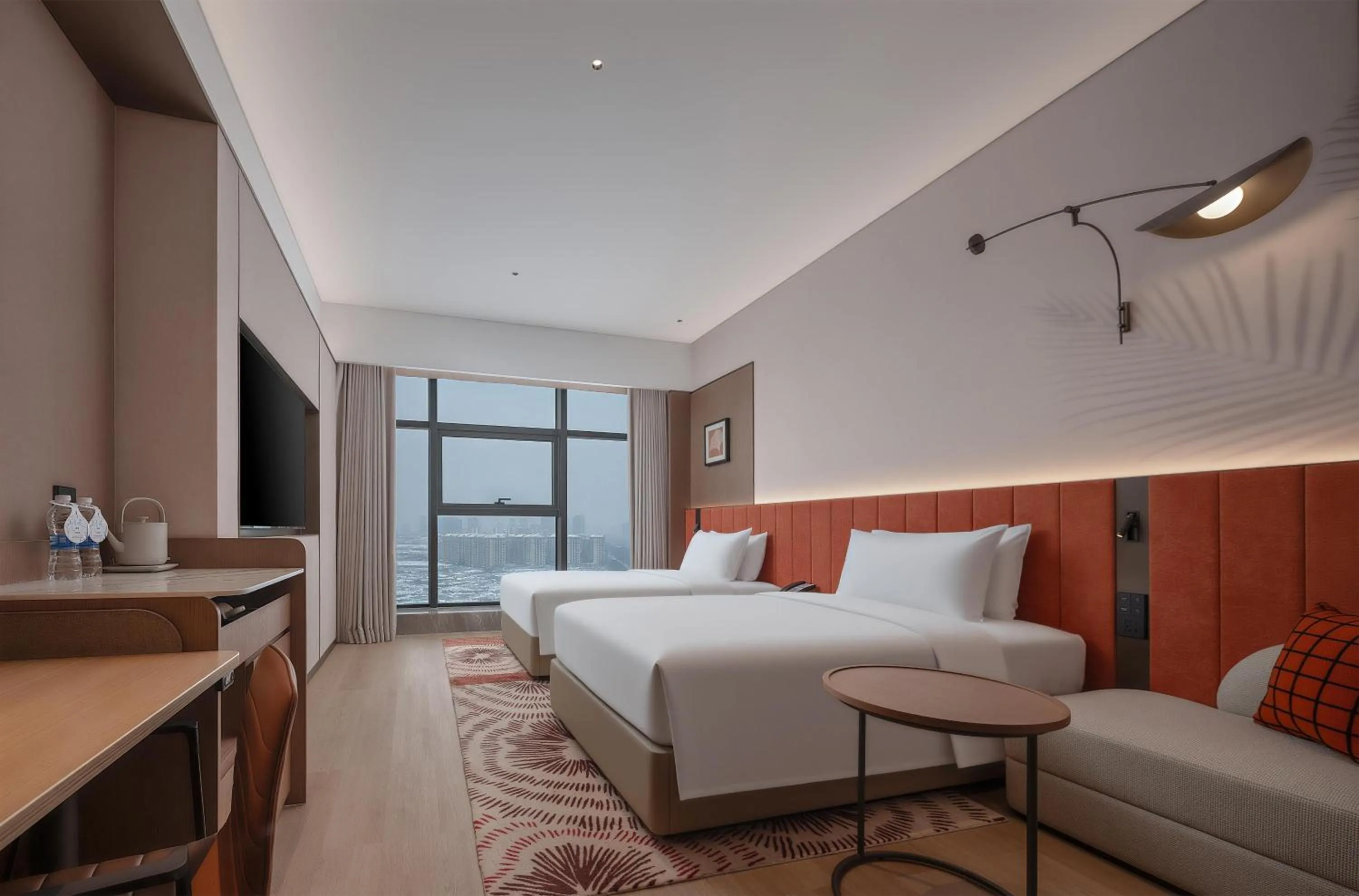 Bed in Hilton Garden Inn Jingzhou Shashi