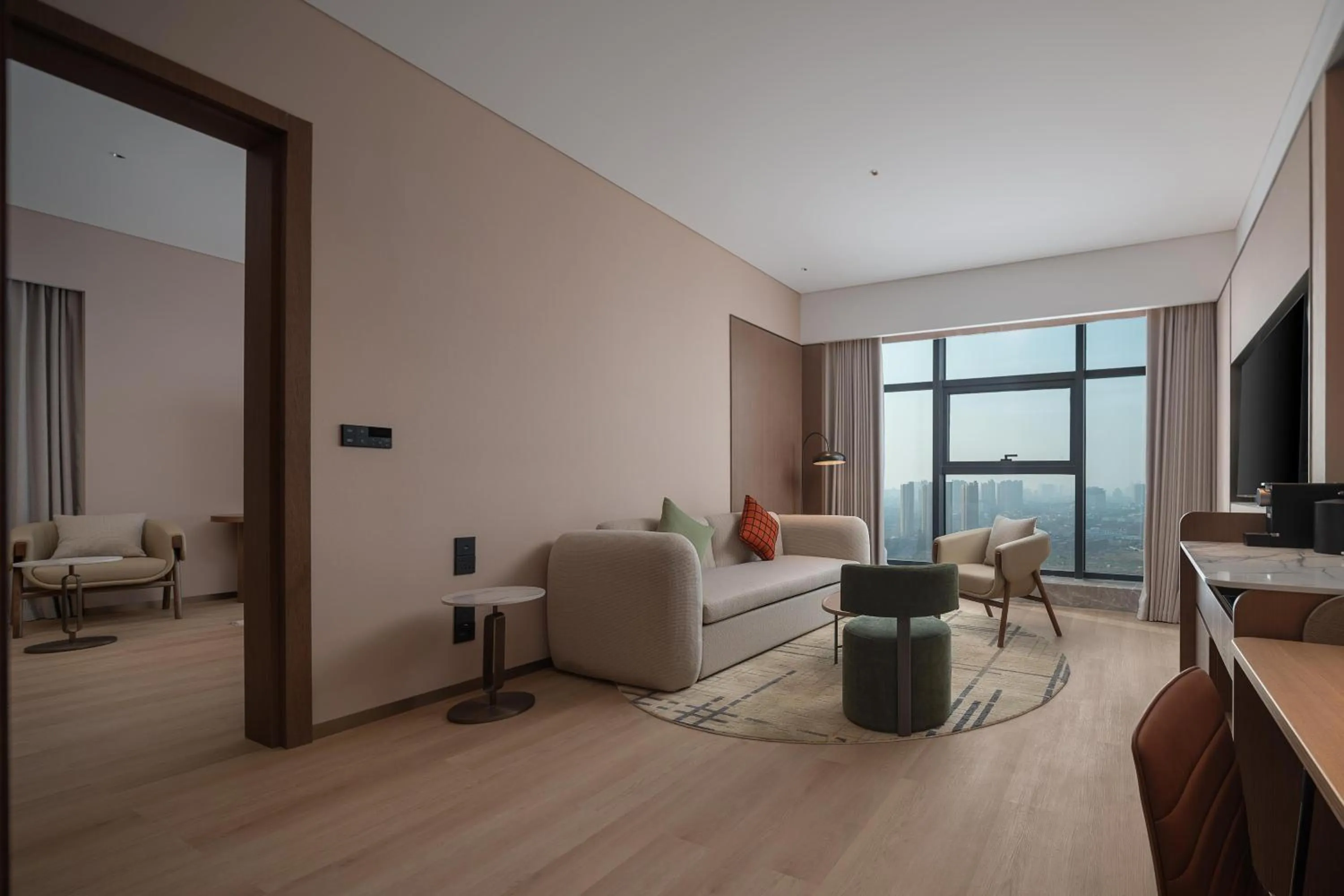 Living room in Hilton Garden Inn Jingzhou Shashi