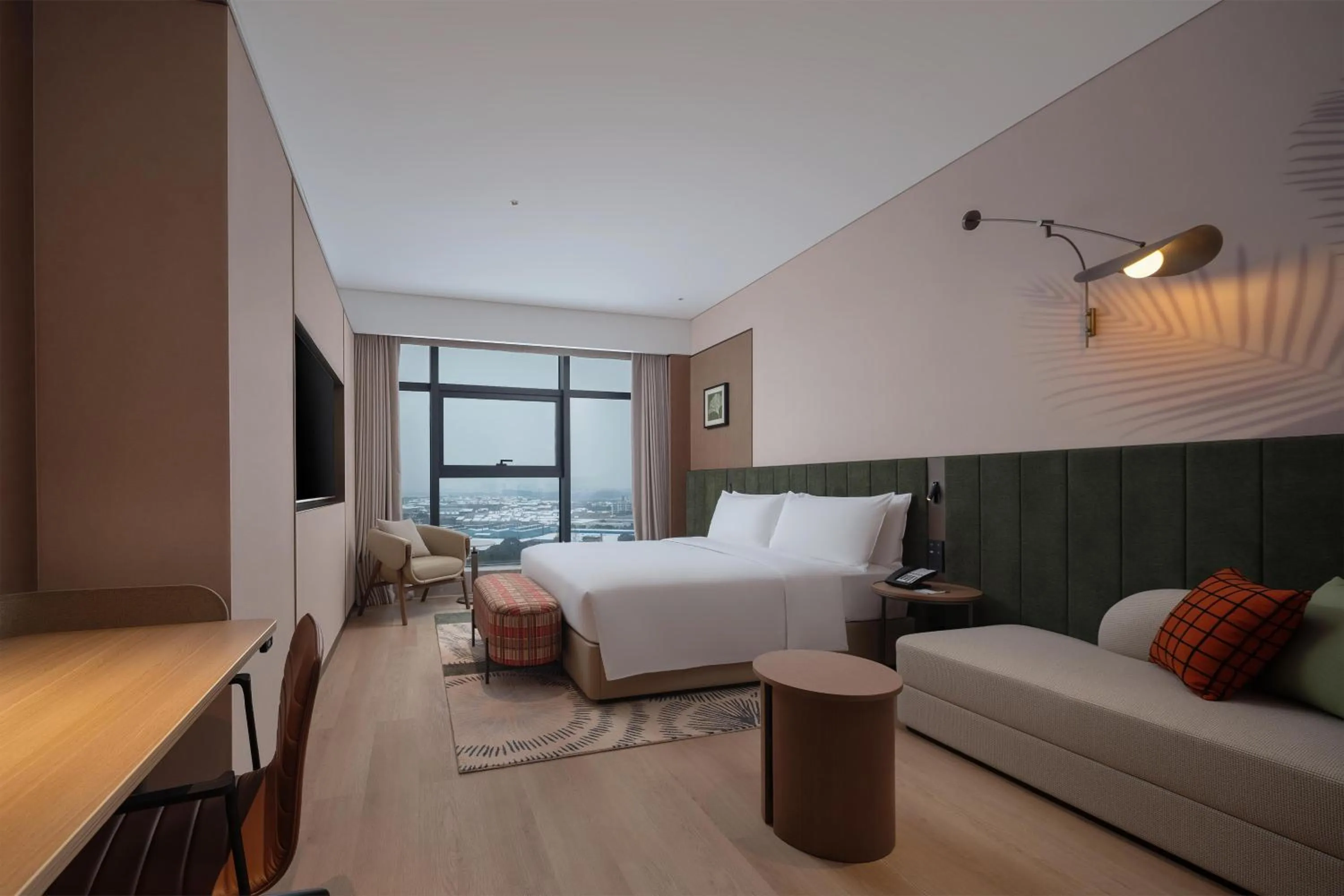 Bed in Hilton Garden Inn Jingzhou Shashi