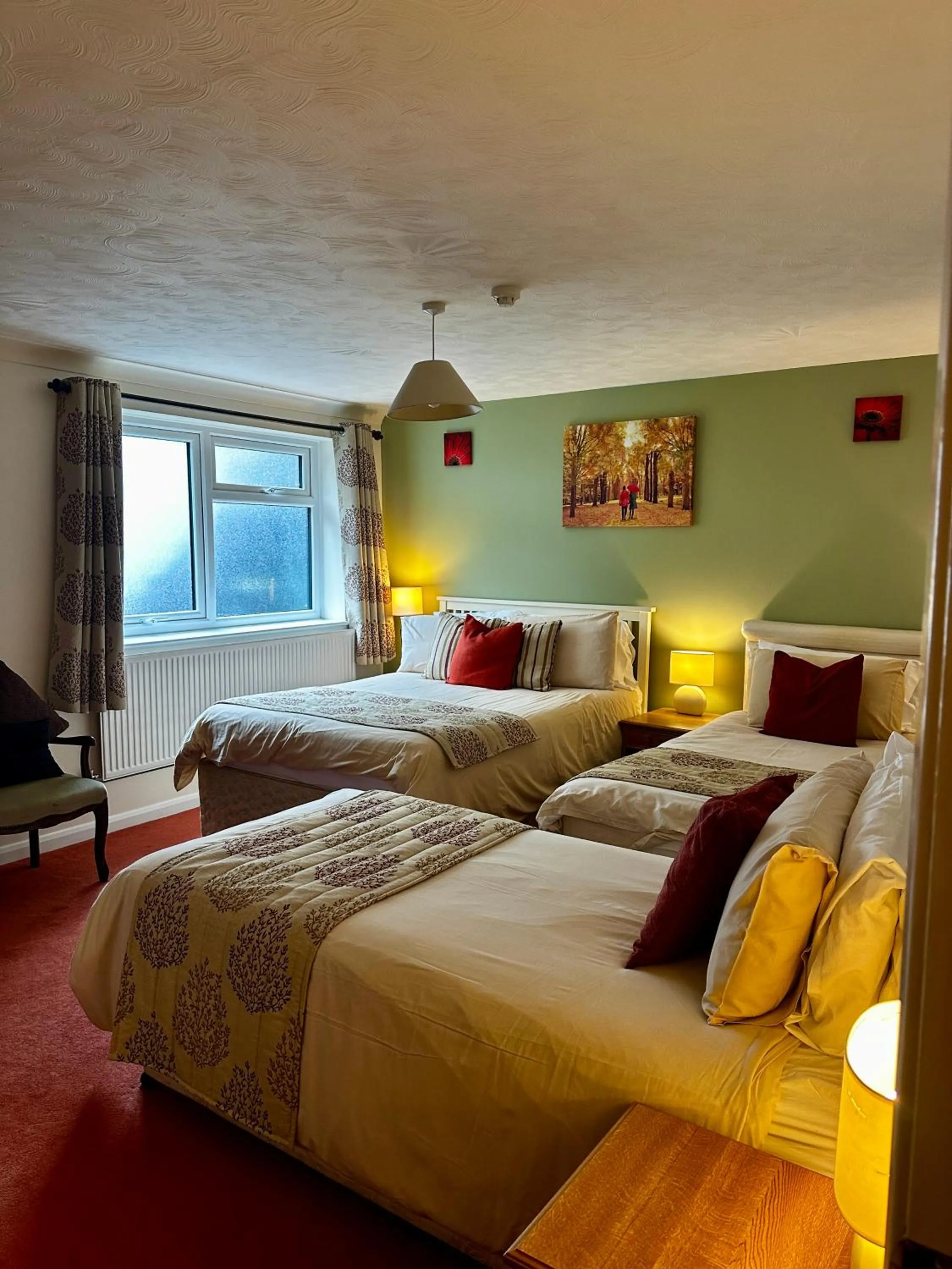 Bed in The Kings Head Inn