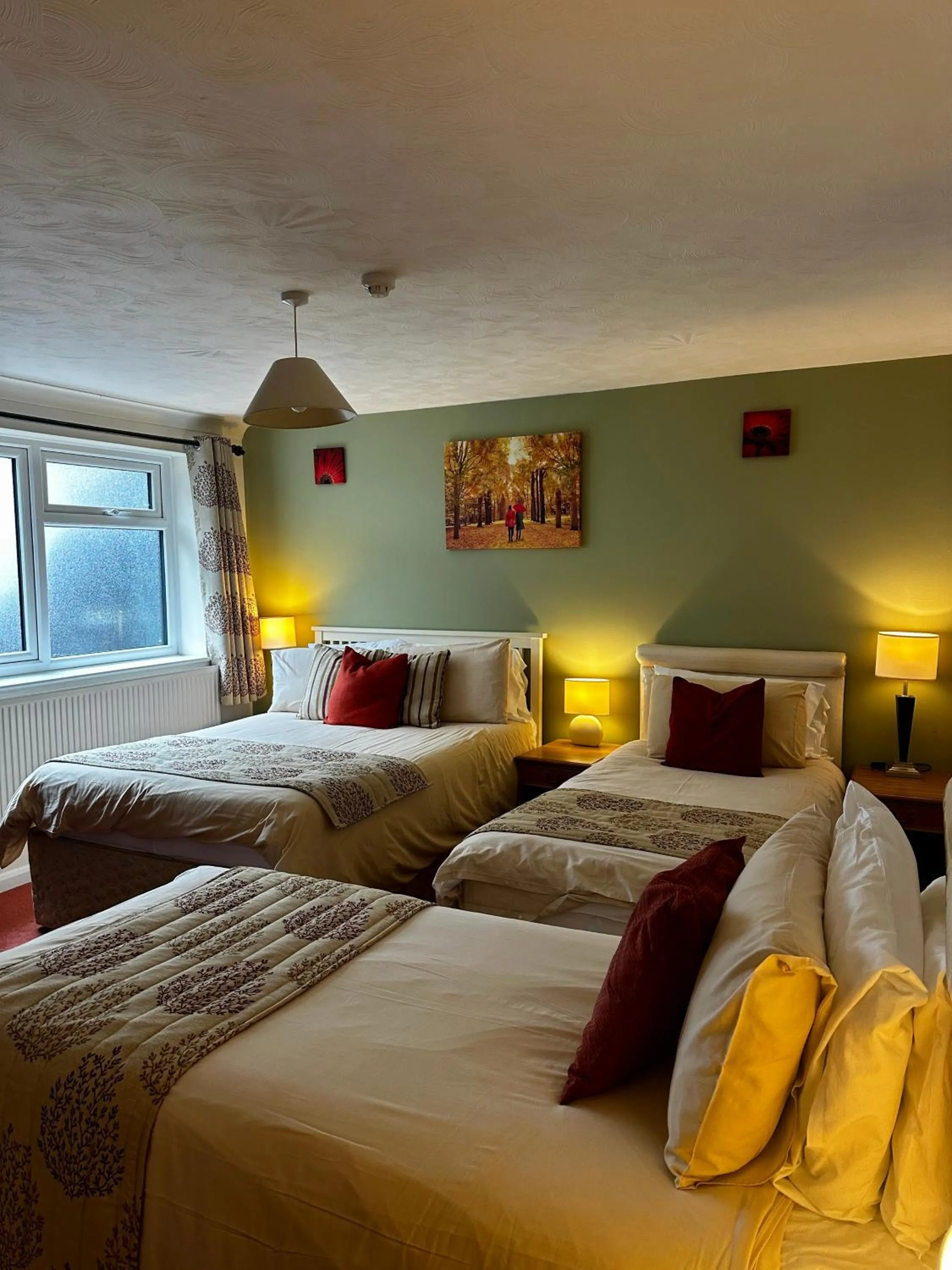 Bed in The Kings Head Inn