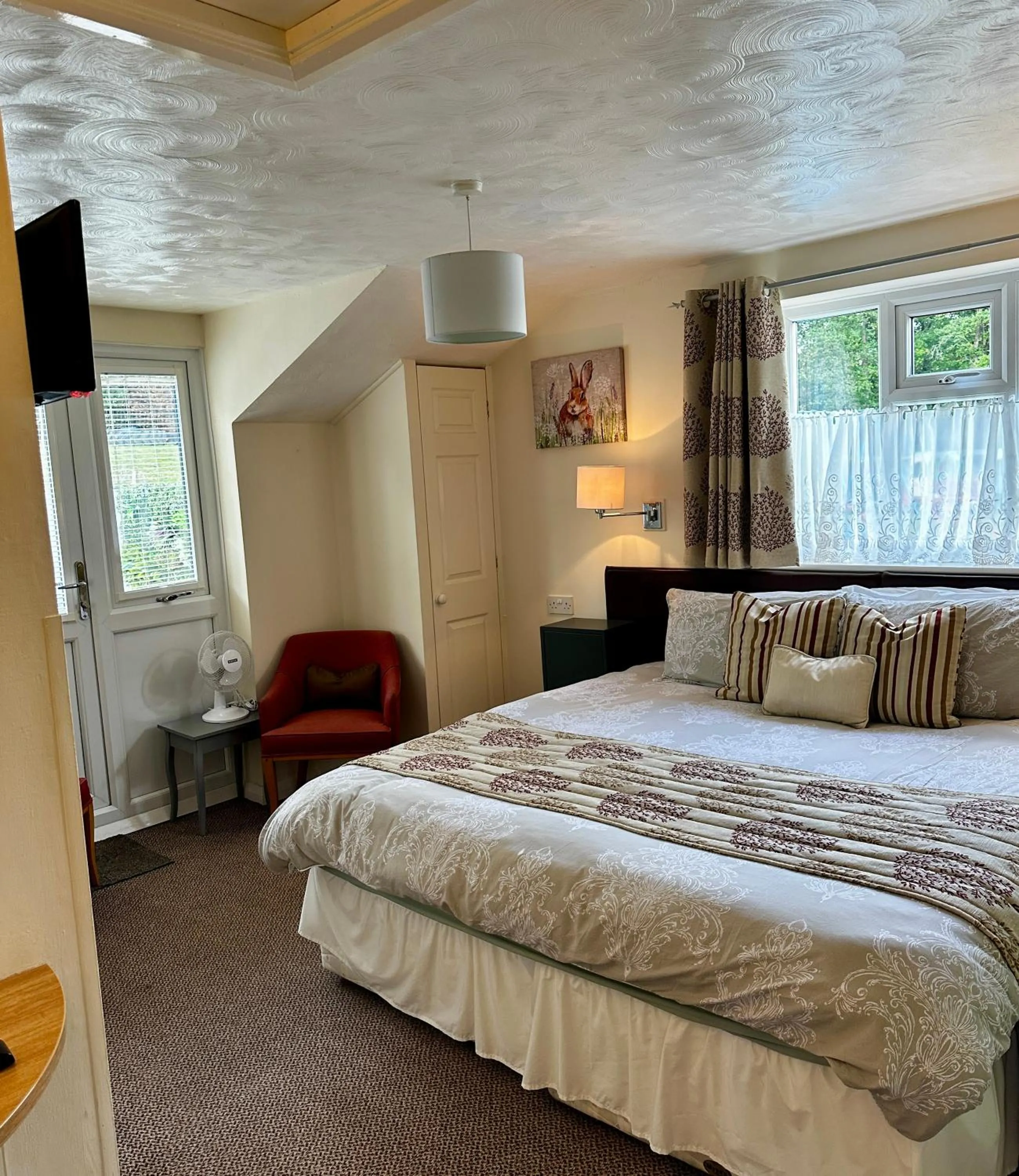 Bed in The Kings Head Inn