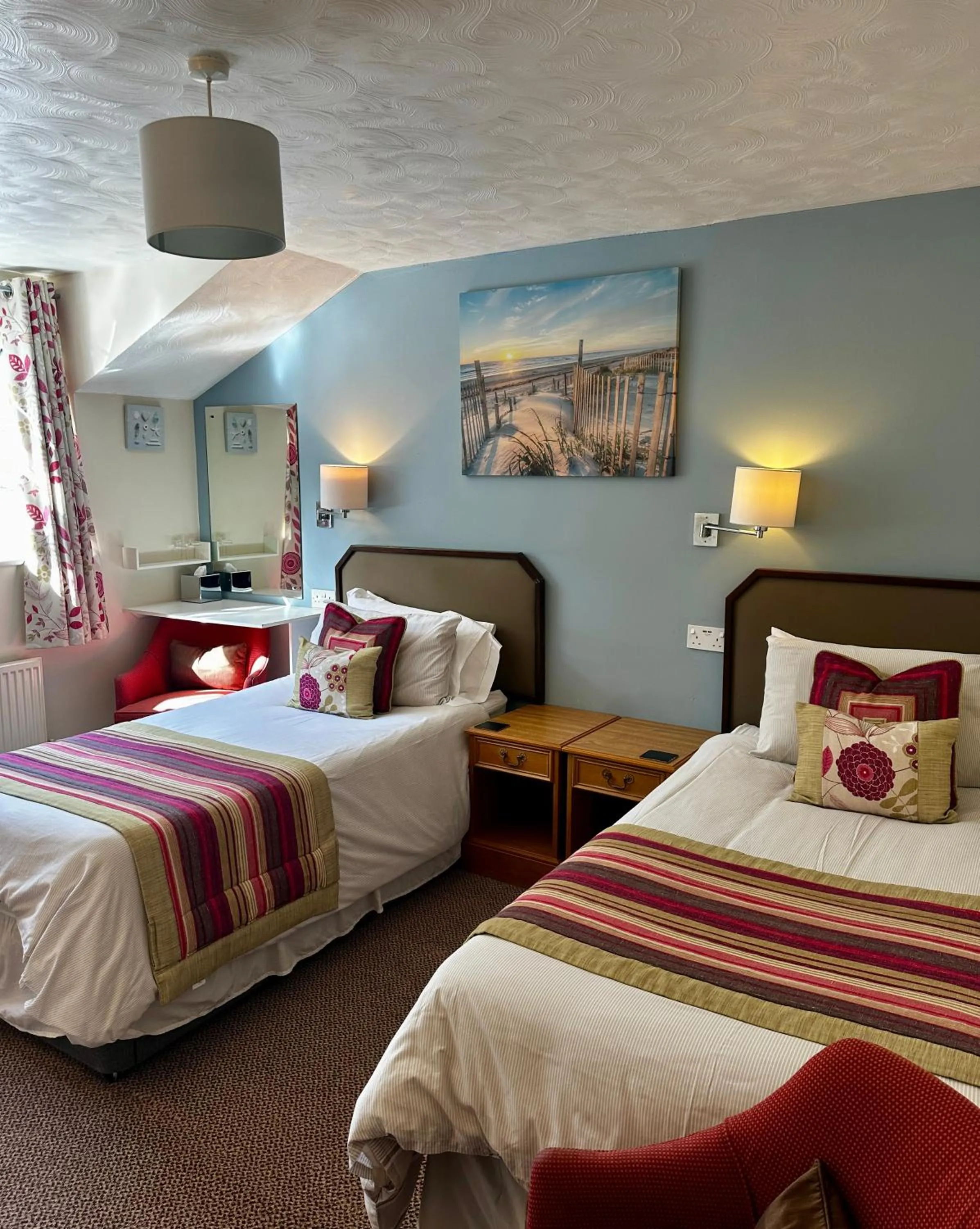 Bed in The Kings Head Inn
