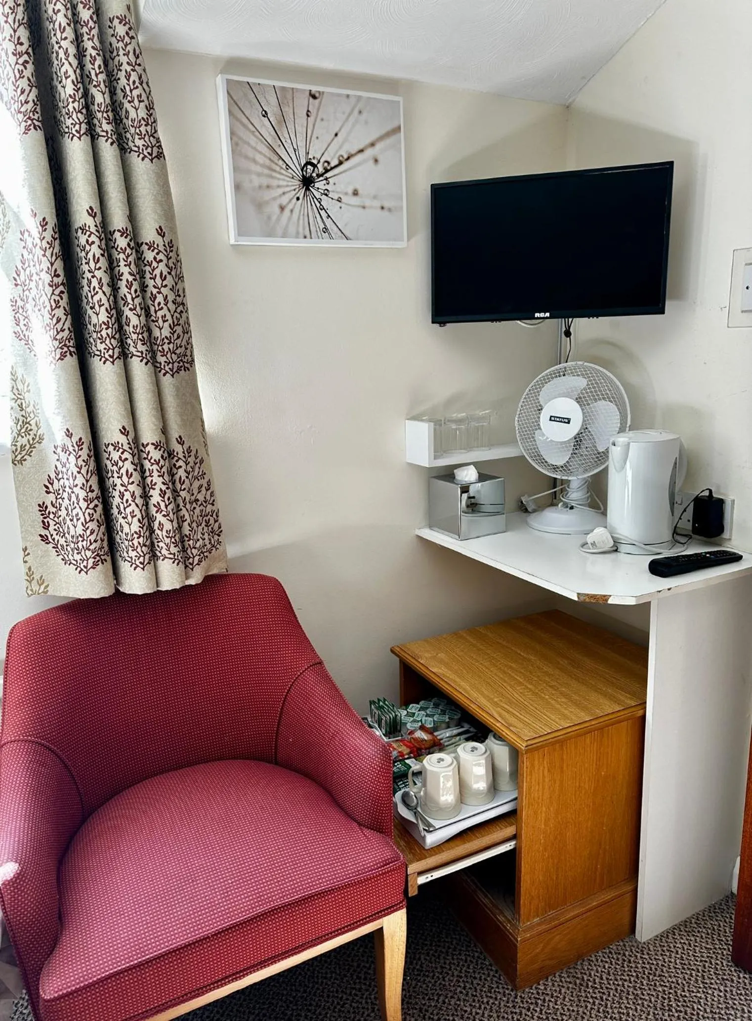 TV and multimedia in The Kings Head Inn